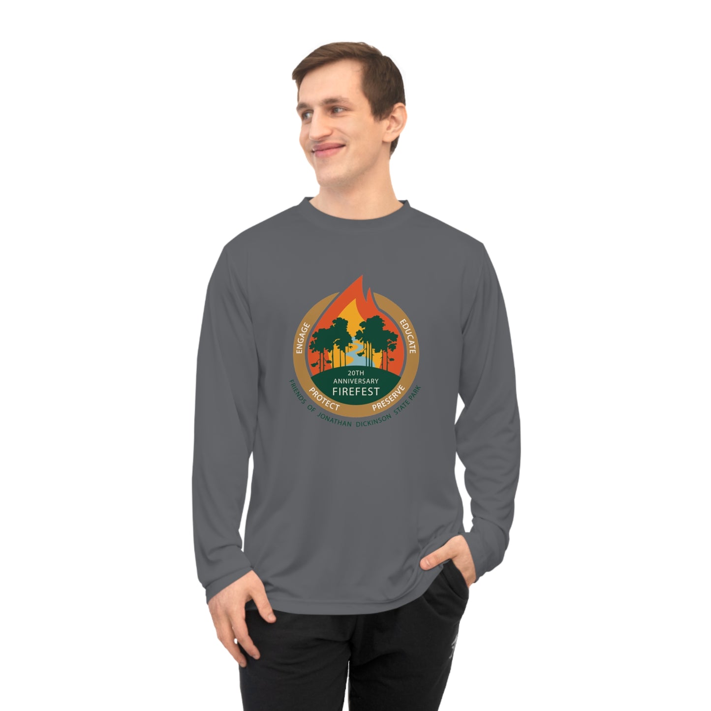 FireFest 2025 - Unisex Performance Long Sleeve Shirt
