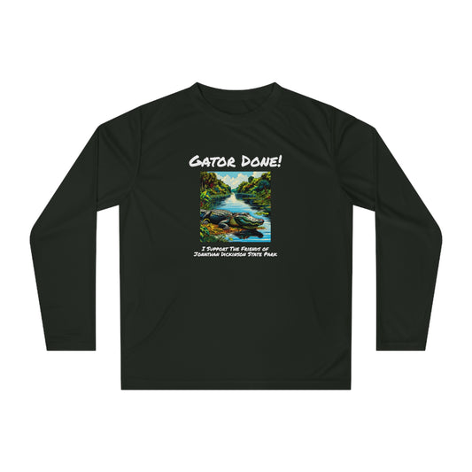 Gator Done - Unisex Performance Long Sleeve Shirt