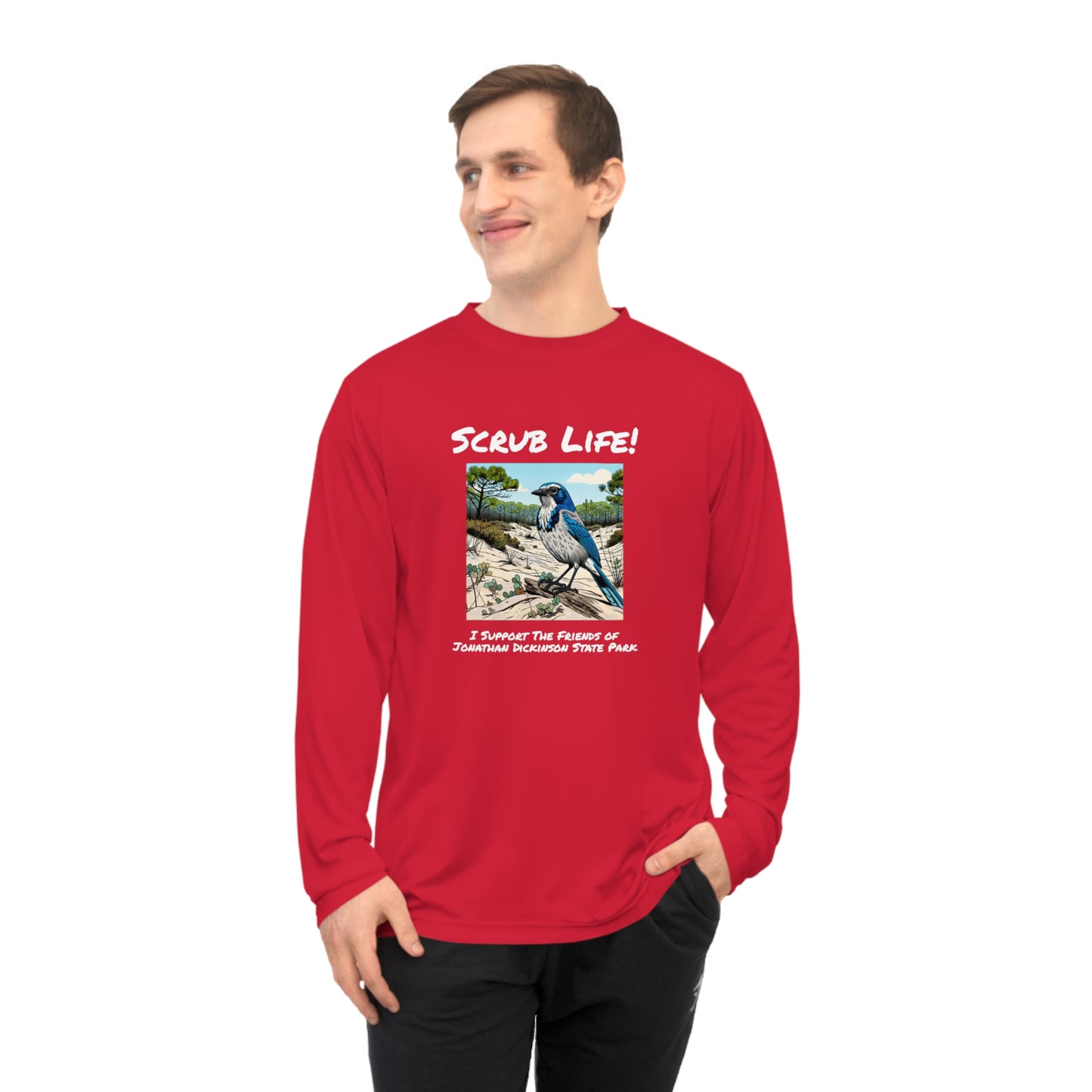 Scrub Life - Unisex Performance Long Sleeve Shirt