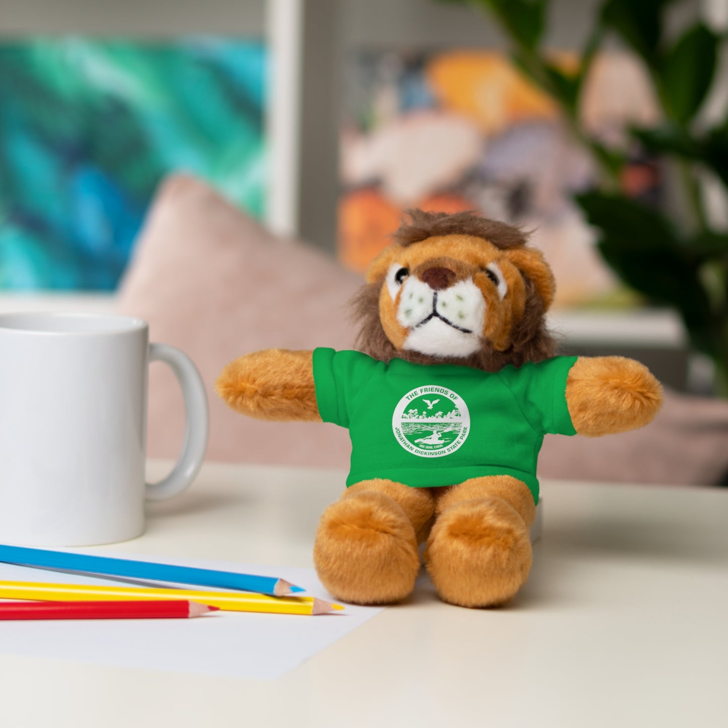 Stuffed Animals with Friends Logo Tee