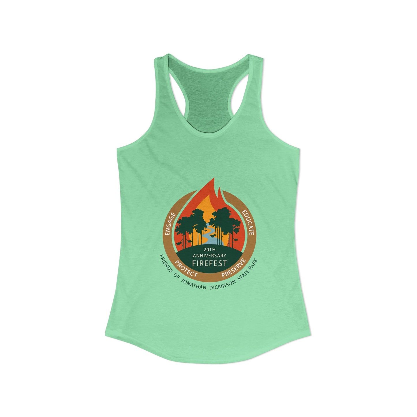FireFest - Ideal Racerback Tank