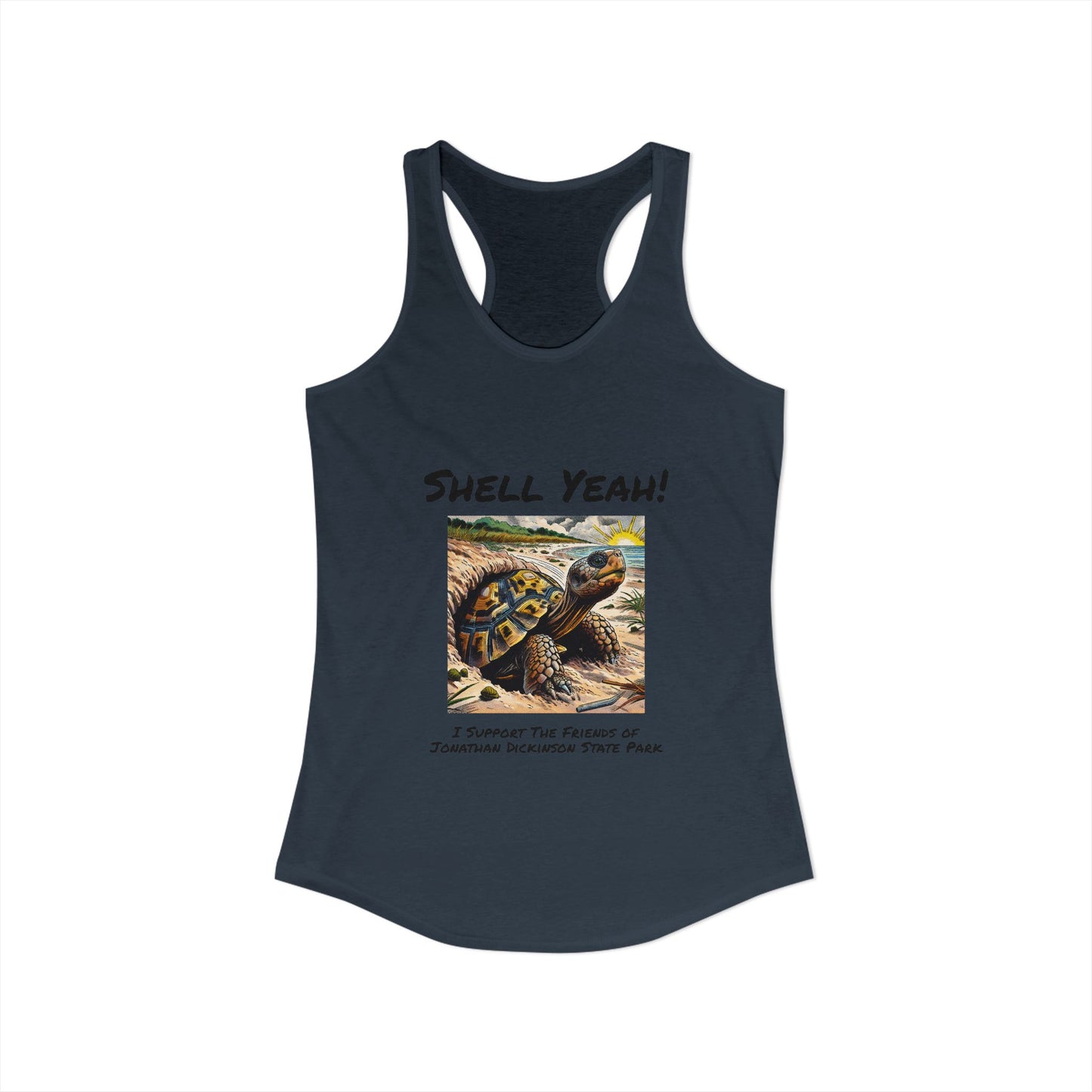 Shell Yeah - Ideal Racerback Tank