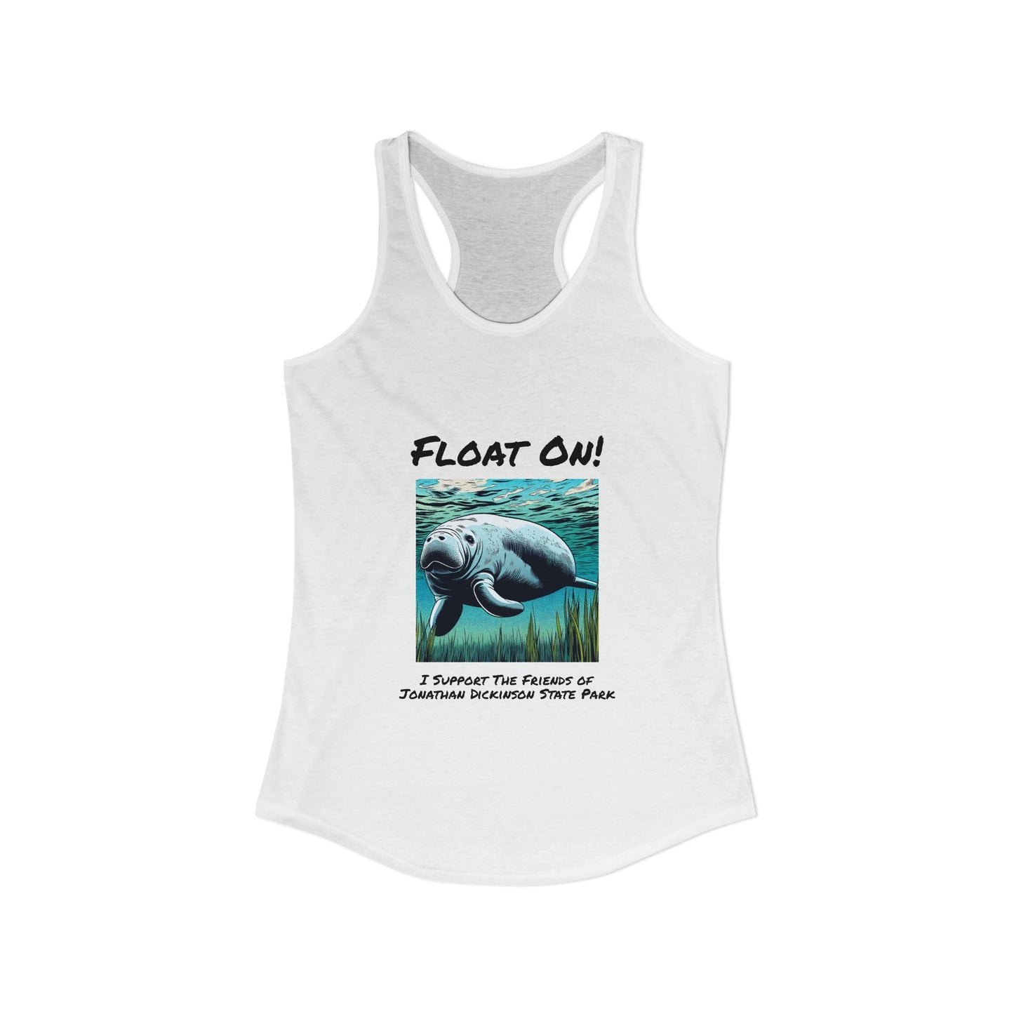 Float On - Ideal Racerback Tank