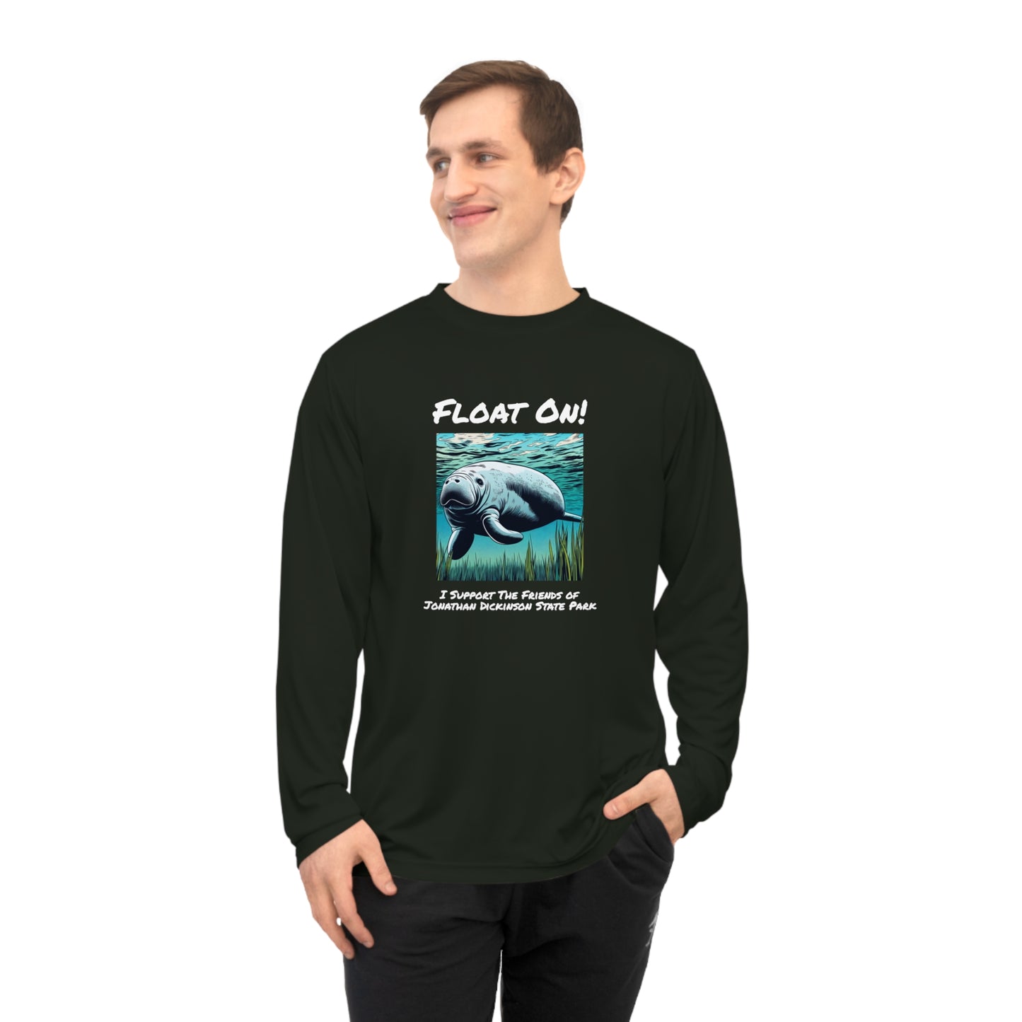 Float On - Unisex Performance Long Sleeve Shirt
