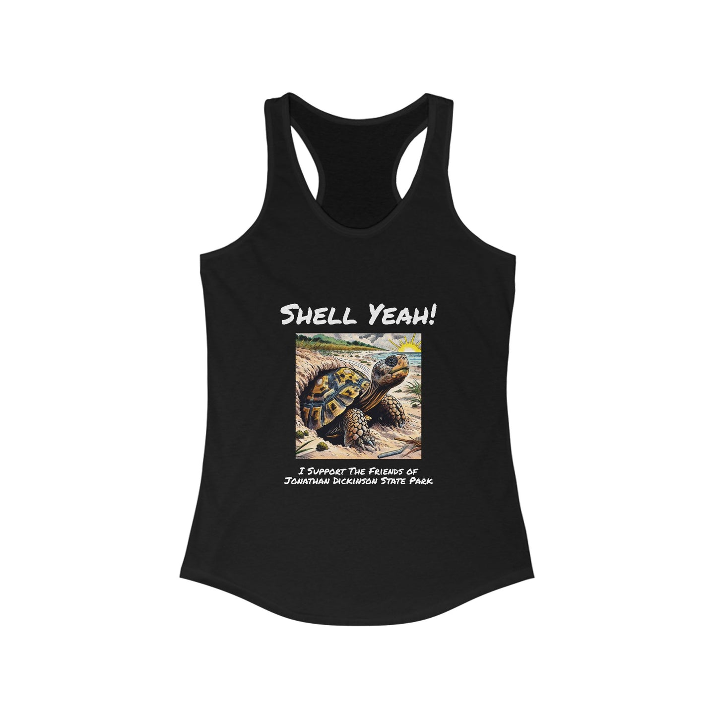 Shell Yeah - Ideal Racerback Tank