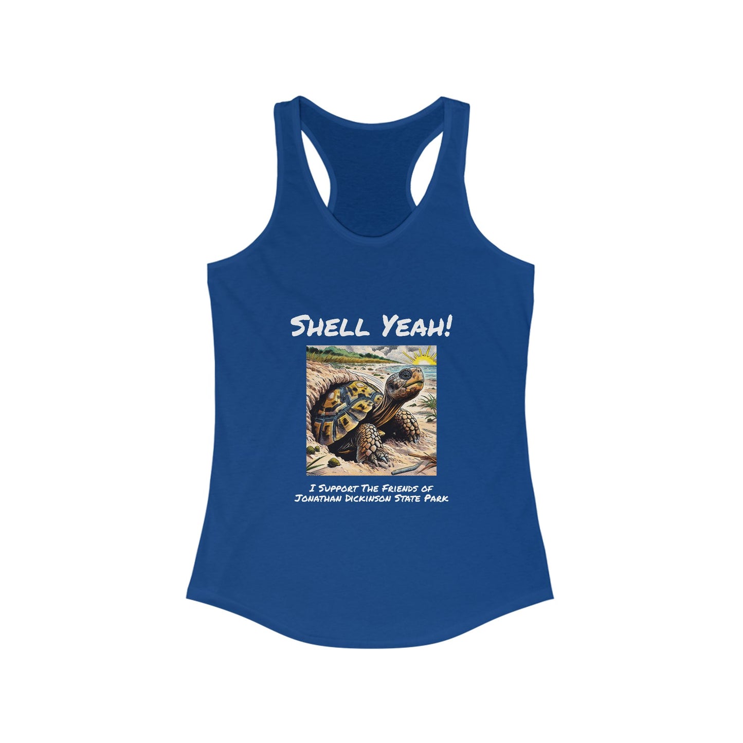 Shell Yeah - Ideal Racerback Tank