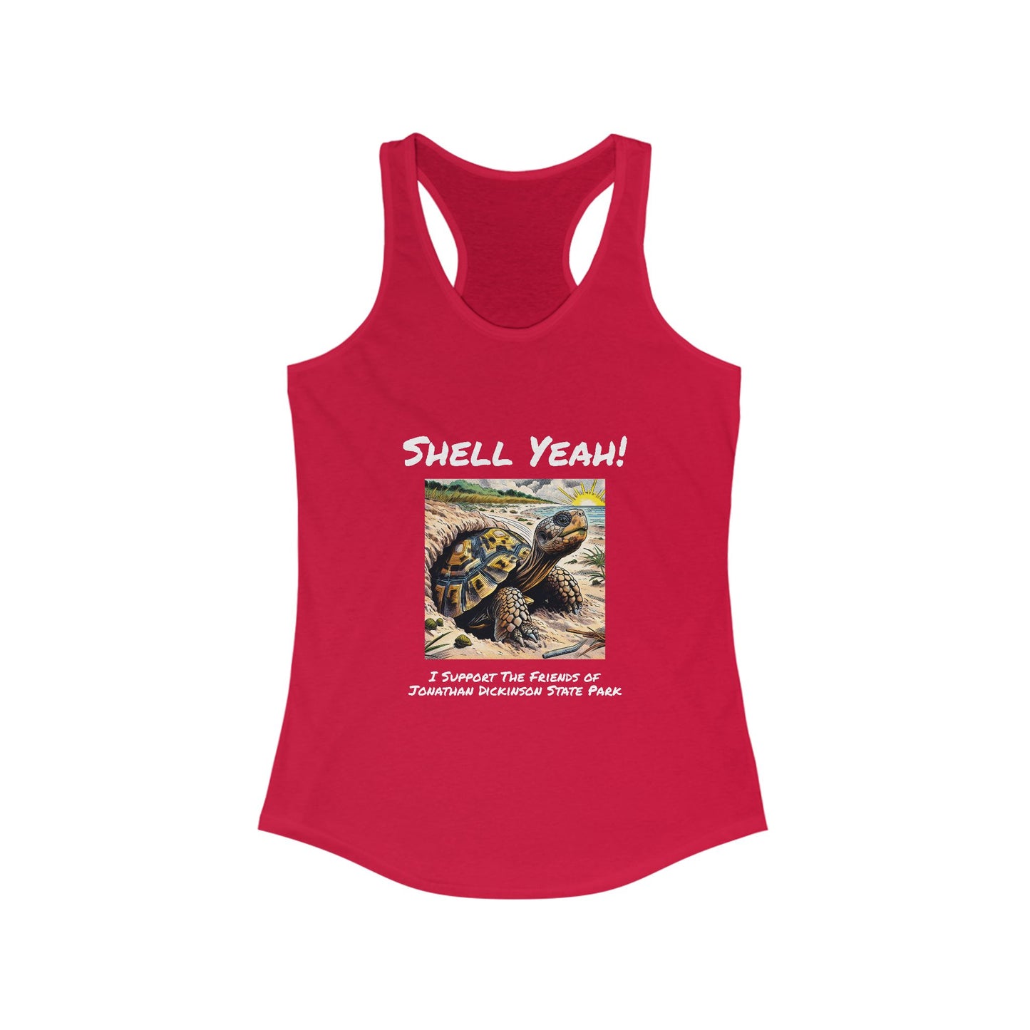 Shell Yeah - Ideal Racerback Tank