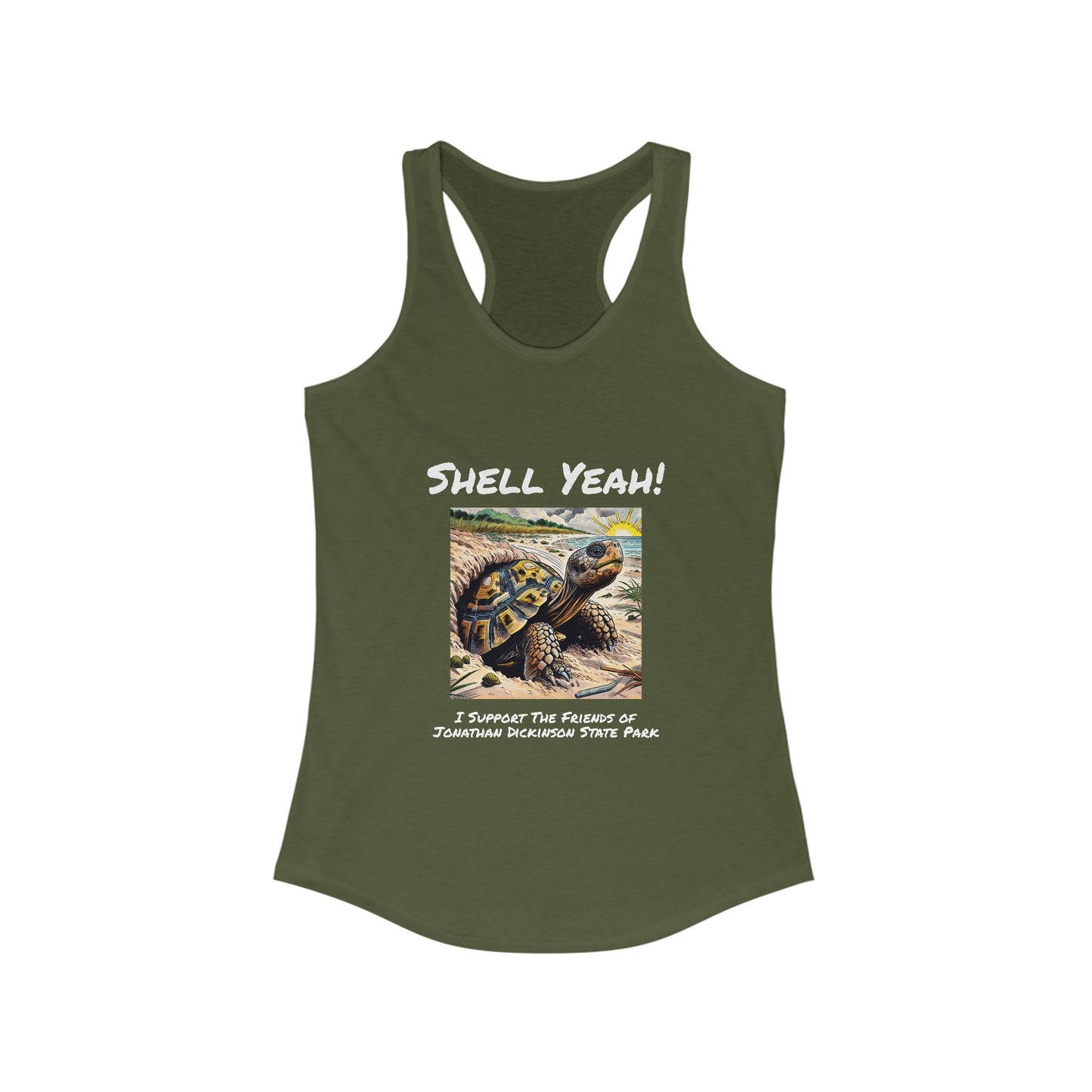 Shell Yeah - Ideal Racerback Tank