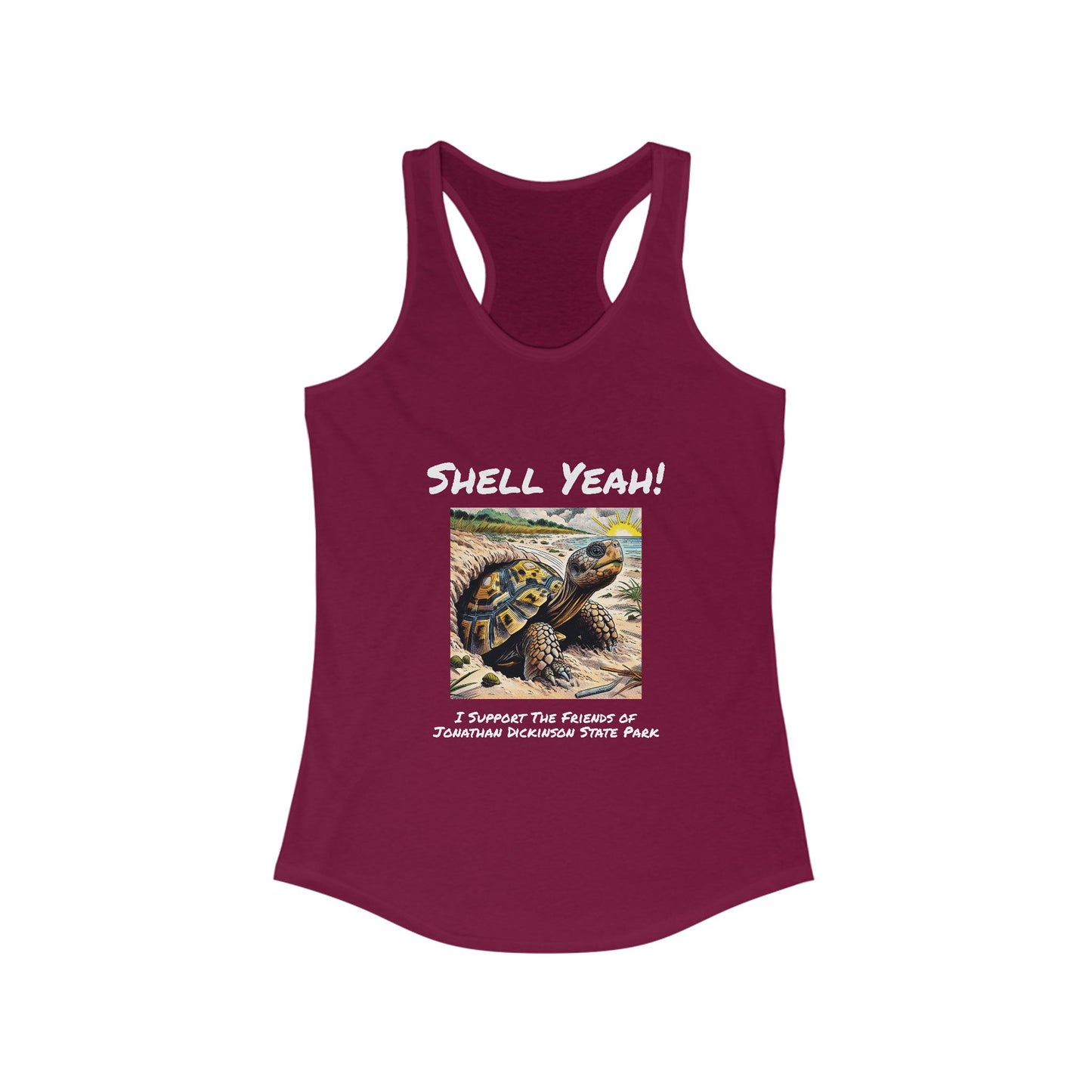 Shell Yeah - Ideal Racerback Tank