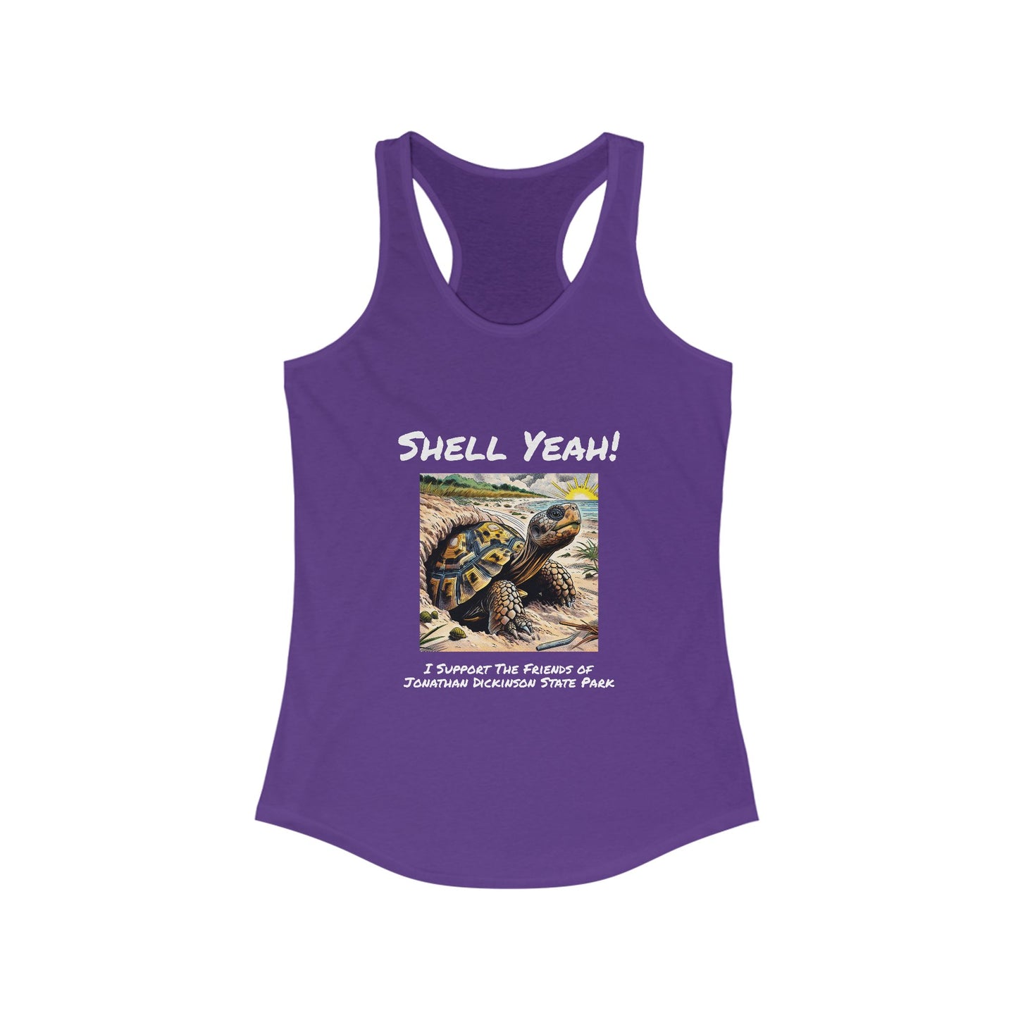 Shell Yeah - Ideal Racerback Tank