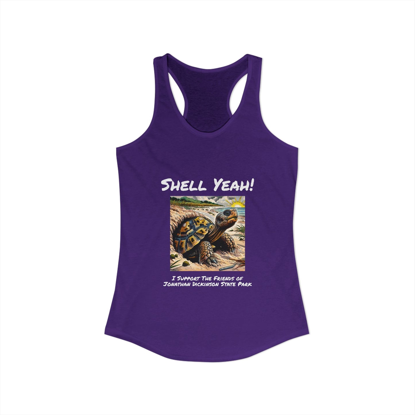 Shell Yeah - Ideal Racerback Tank