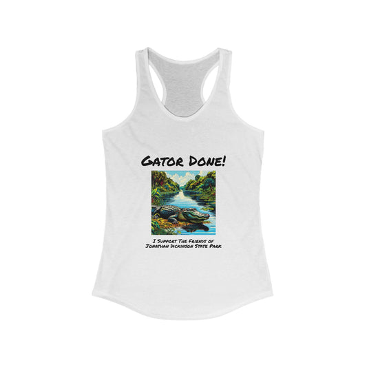 Gator Done - Ideal Racerback Tank