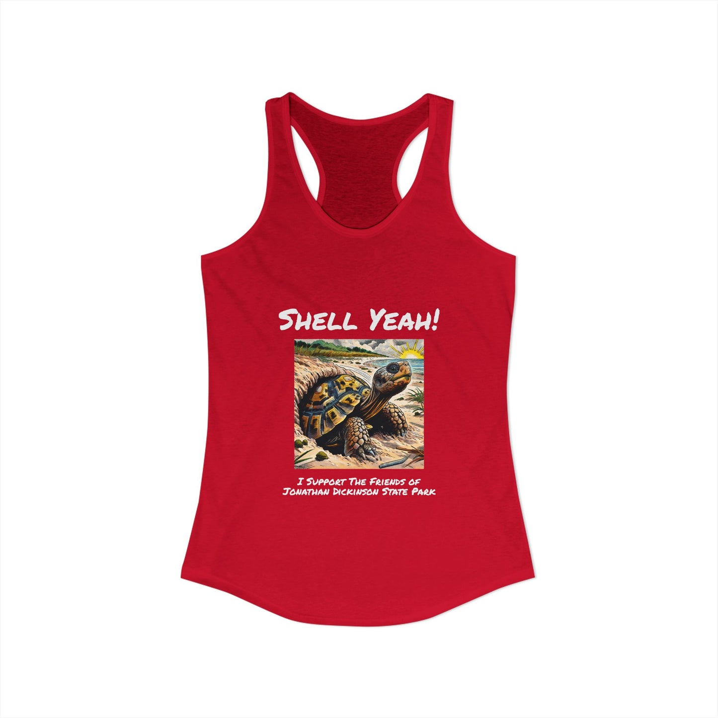 Shell Yeah - Ideal Racerback Tank