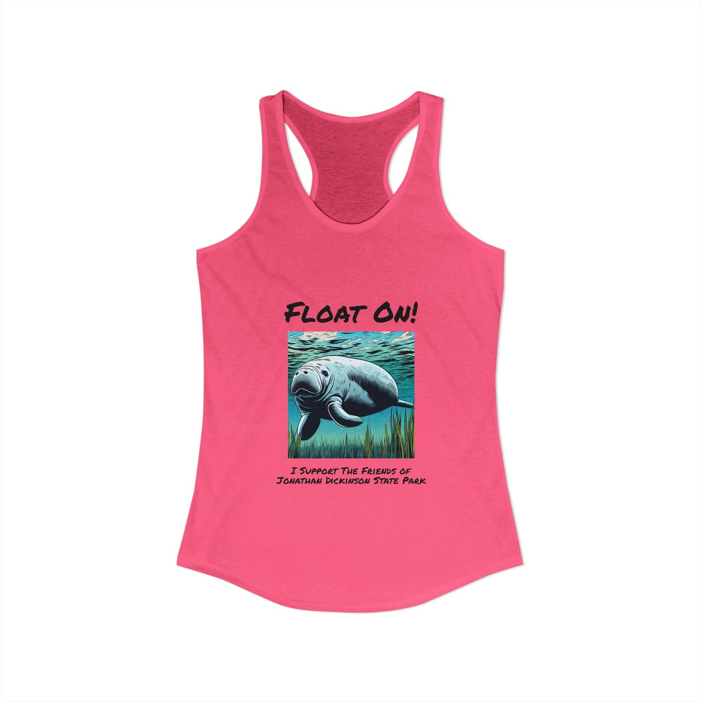 Float On - Ideal Racerback Tank