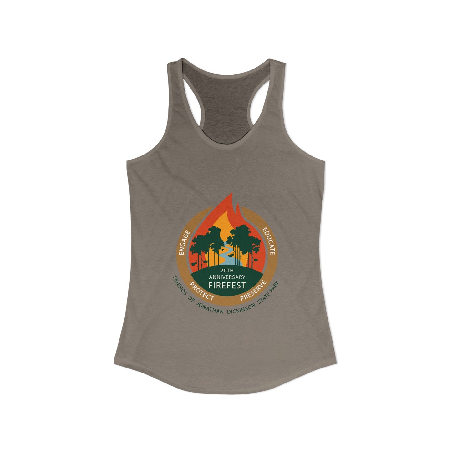 FireFest - Ideal Racerback Tank