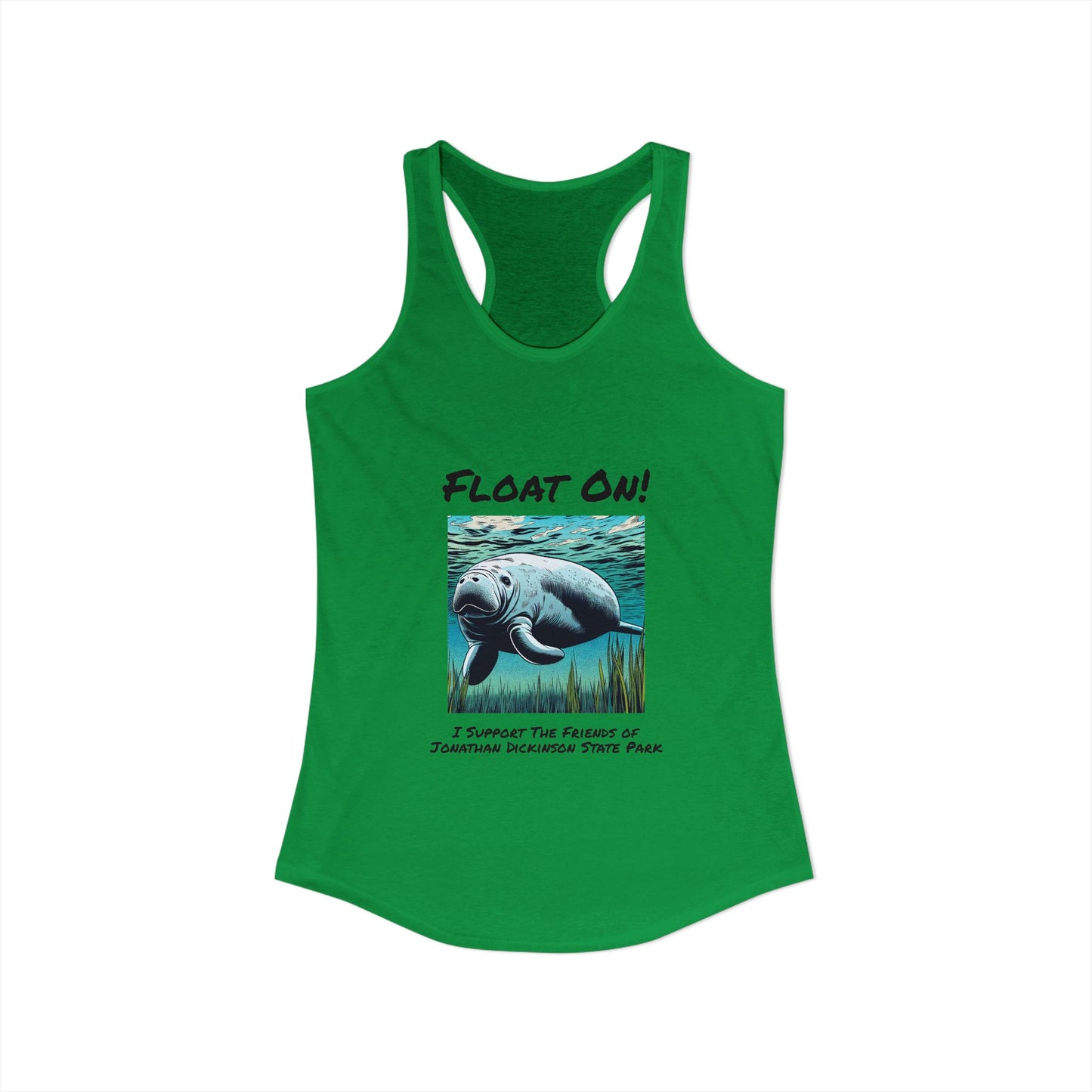 Float On - Ideal Racerback Tank