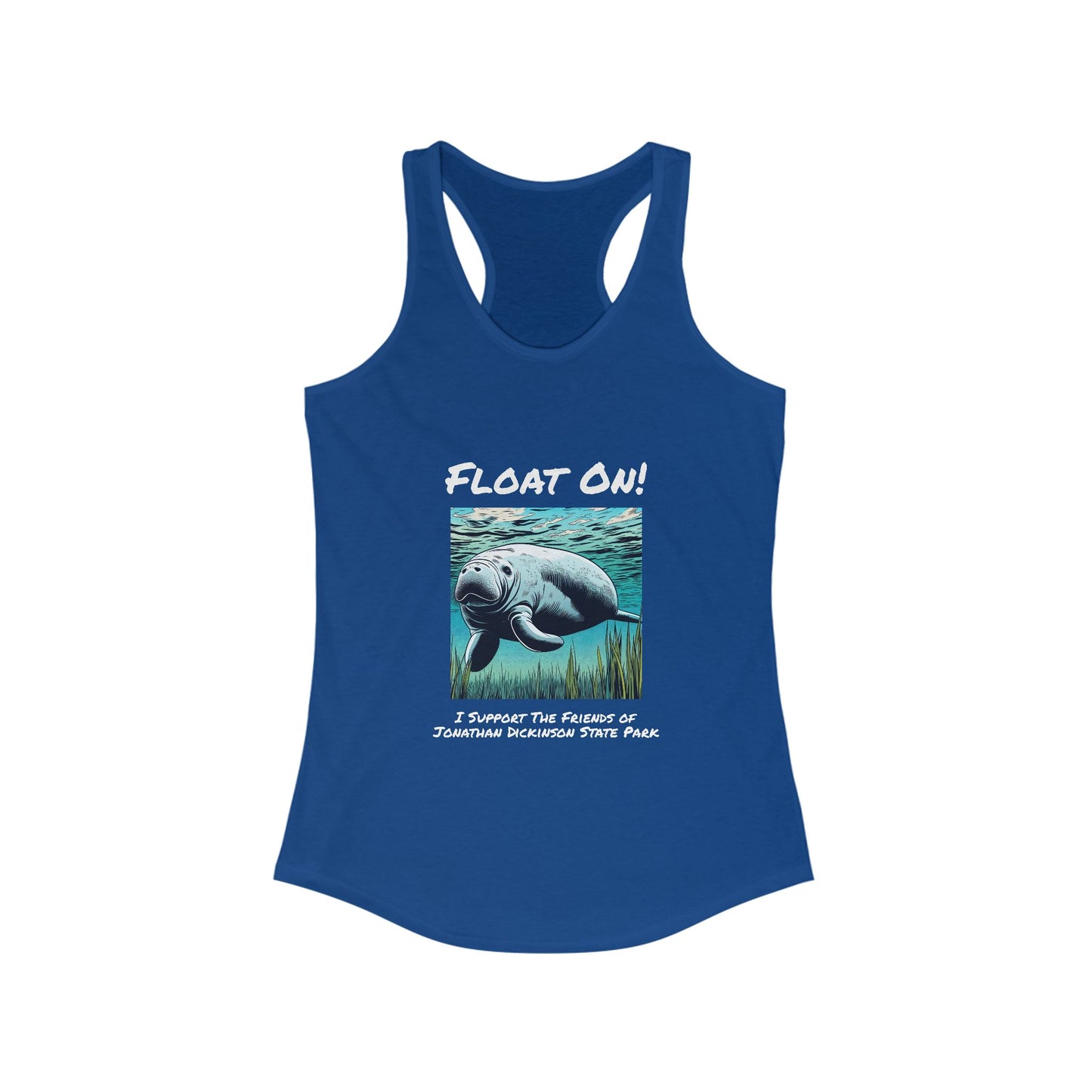 Float On - Ideal Racerback Tank