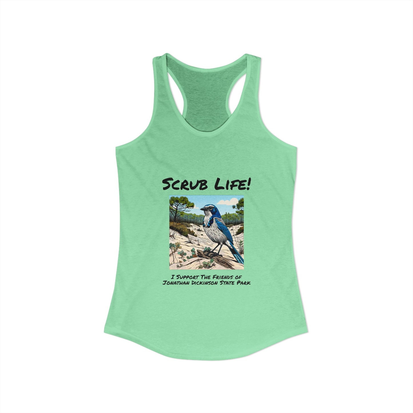Scrub Life - Ideal Racerback Tank