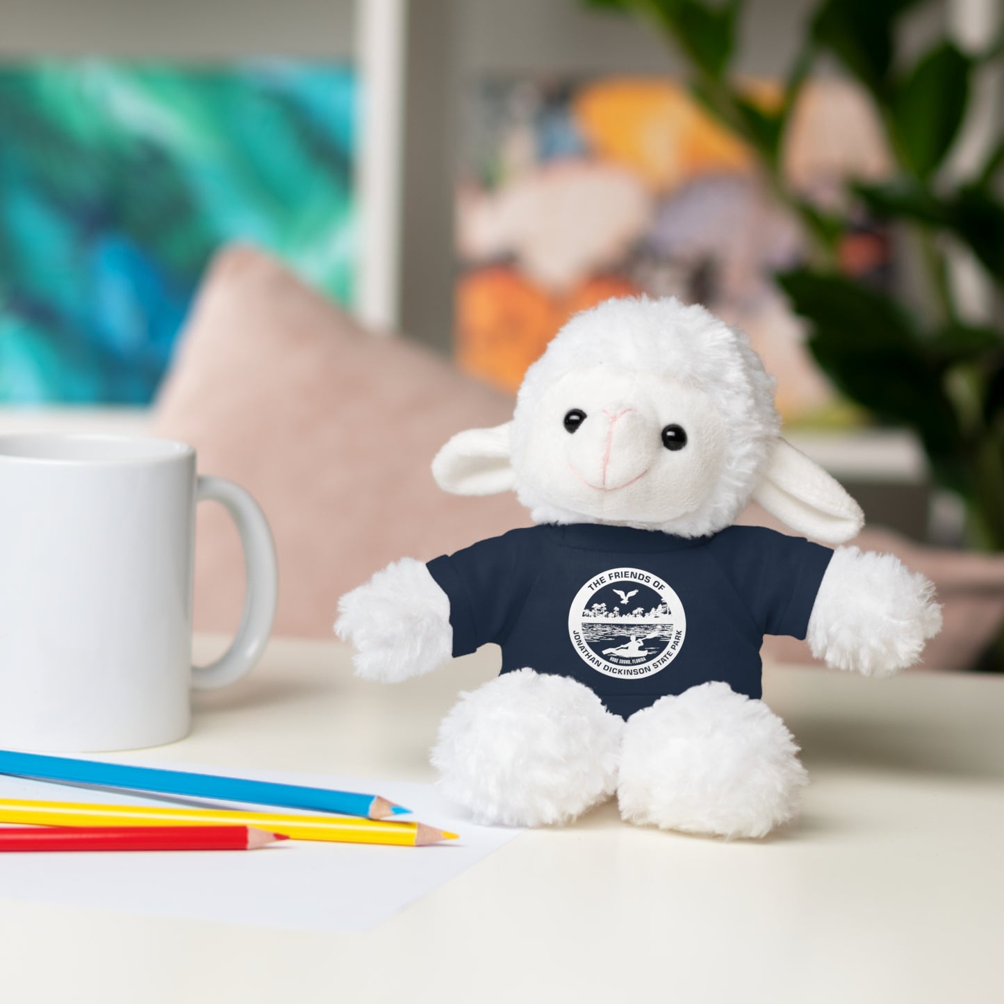 Stuffed Animals with Friends Logo Tee
