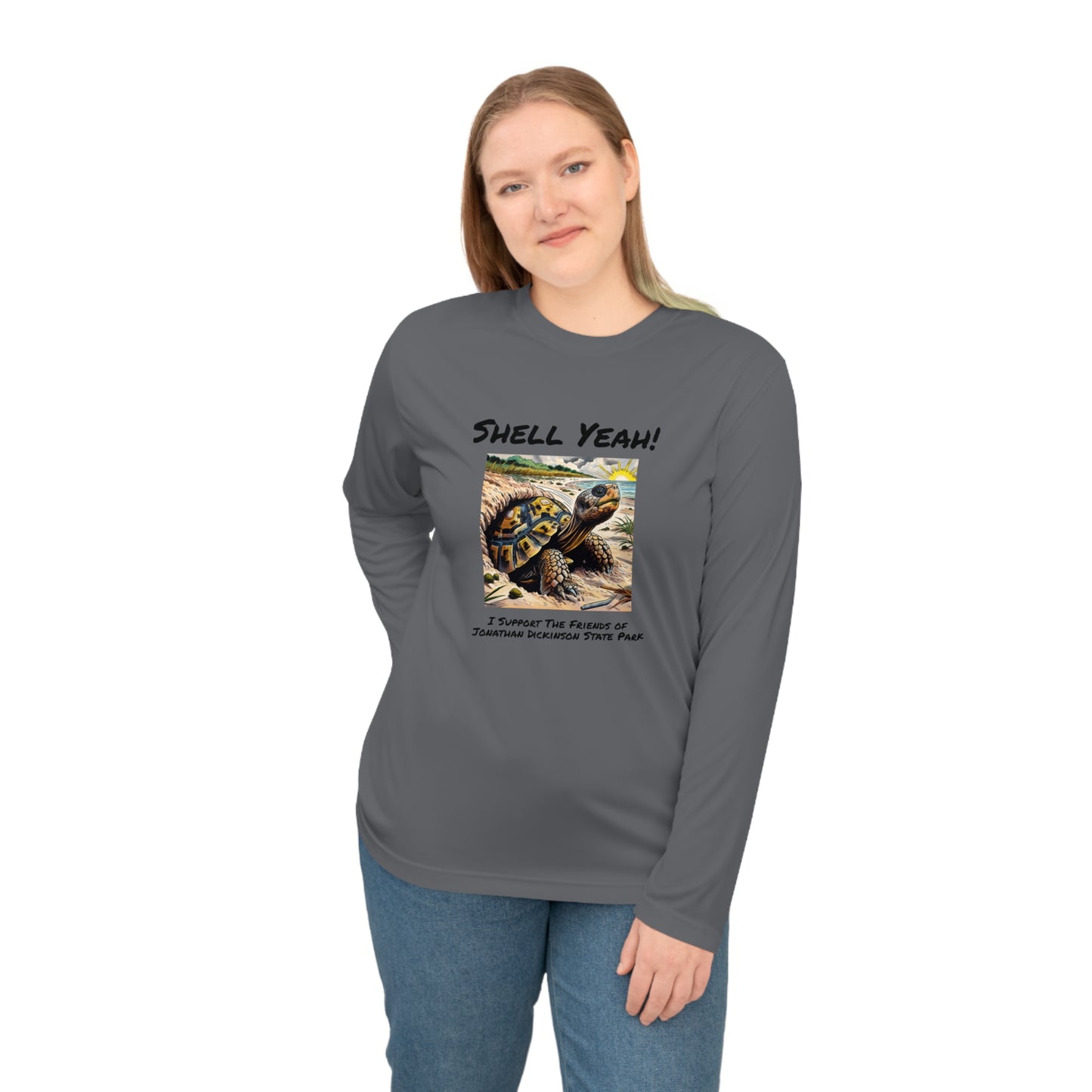 Shell Yeah - Unisex Performance Long Sleeve Shirt