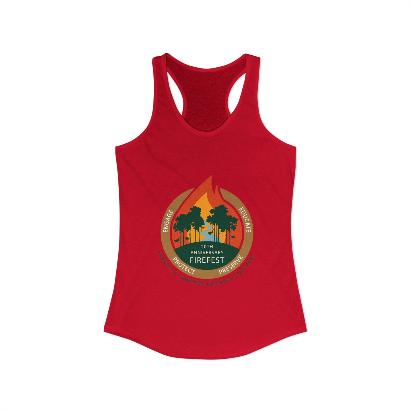 FireFest - Ideal Racerback Tank
