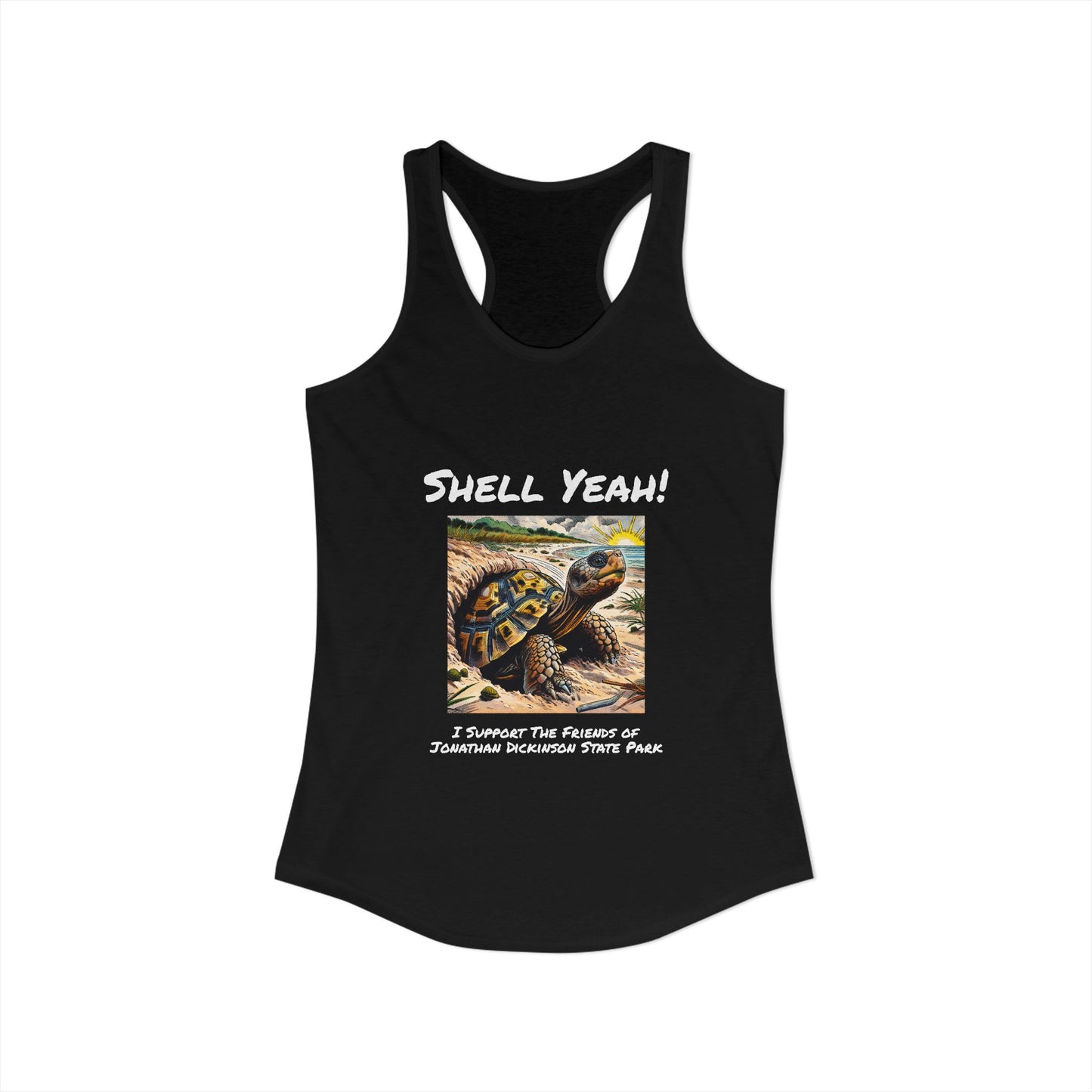 Shell Yeah - Ideal Racerback Tank