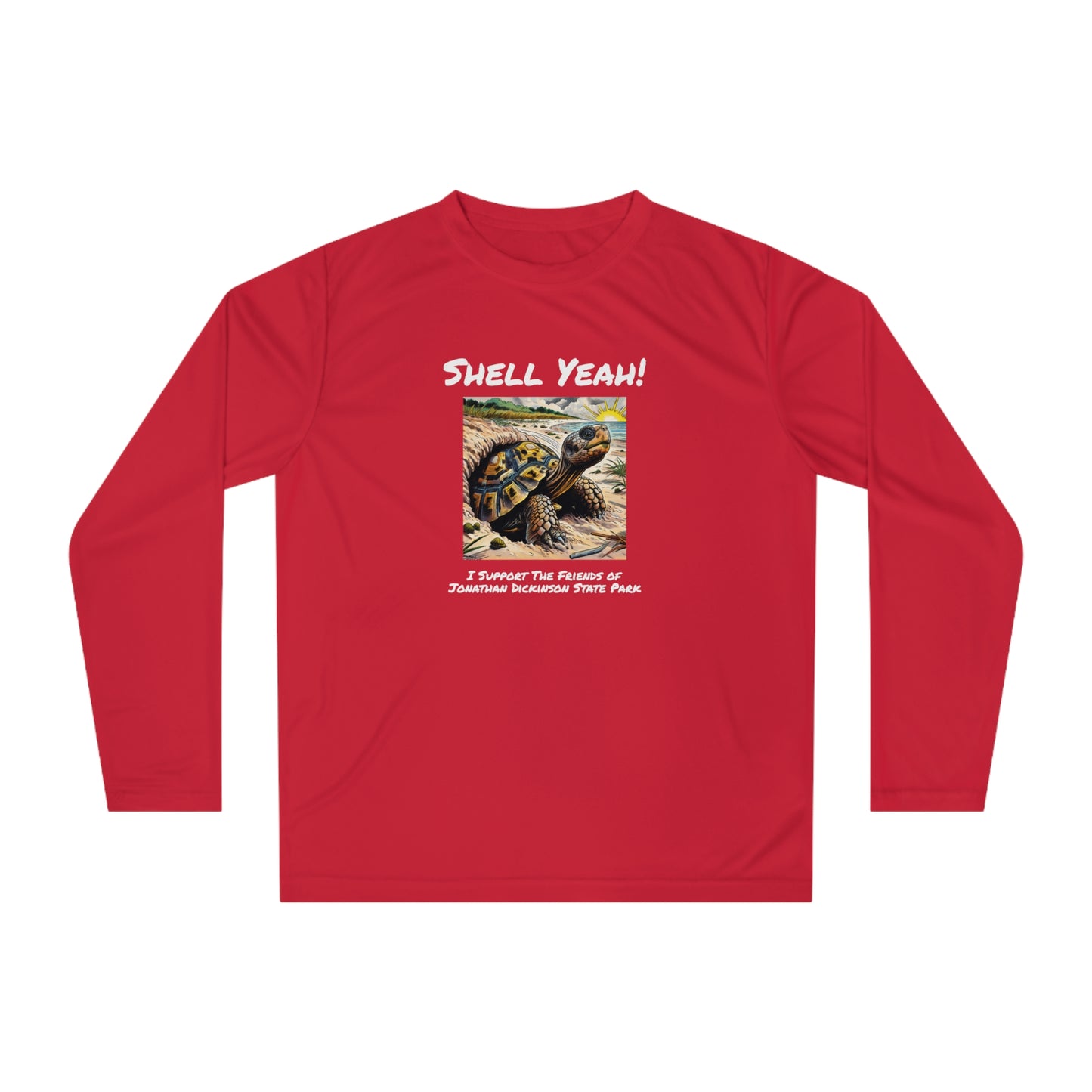Shell Yeah - Unisex Performance Long Sleeve Shirt