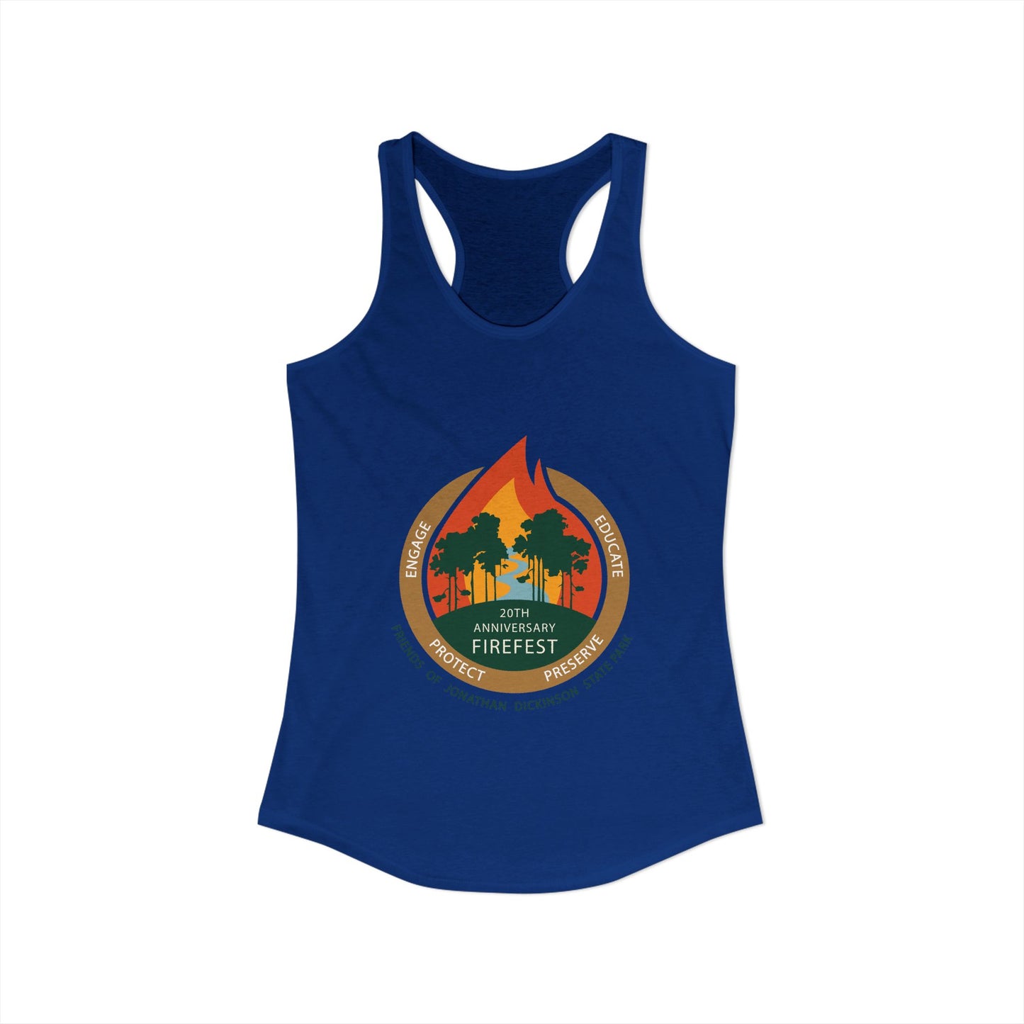 FireFest - Ideal Racerback Tank