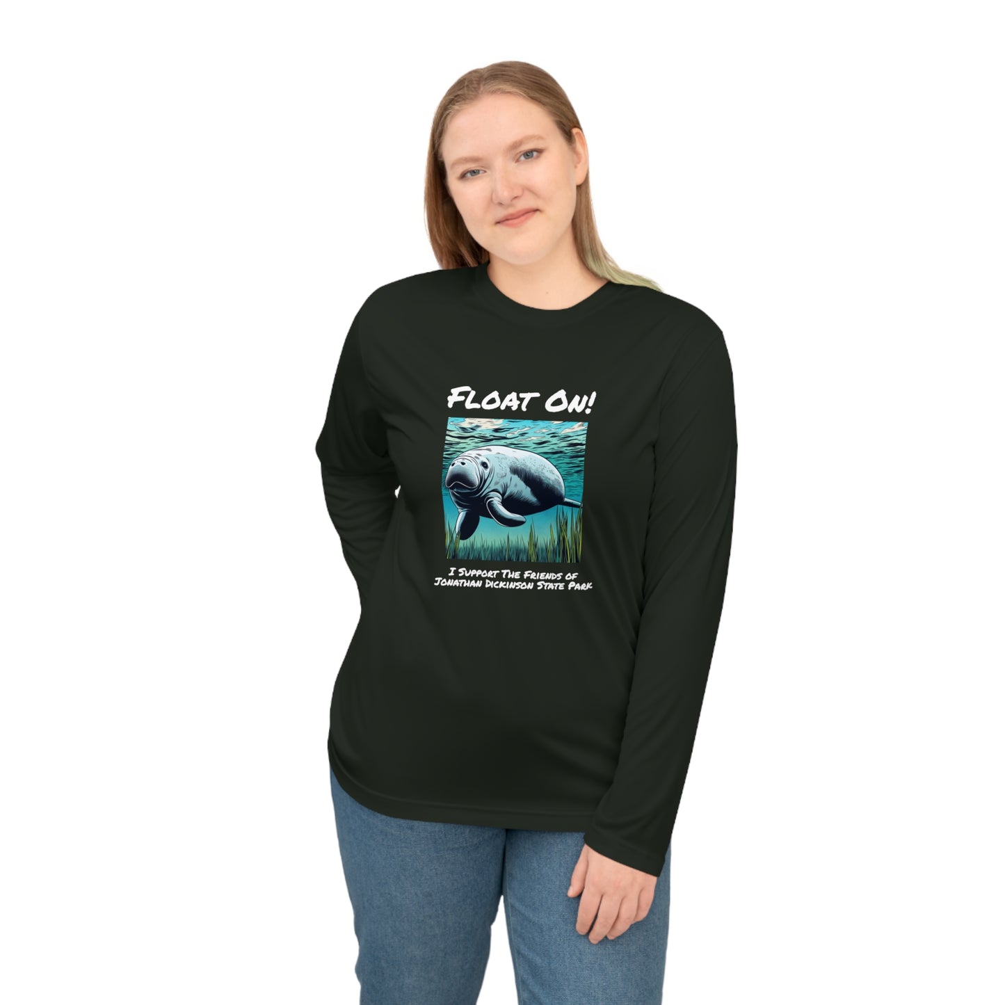 Float On - Unisex Performance Long Sleeve Shirt