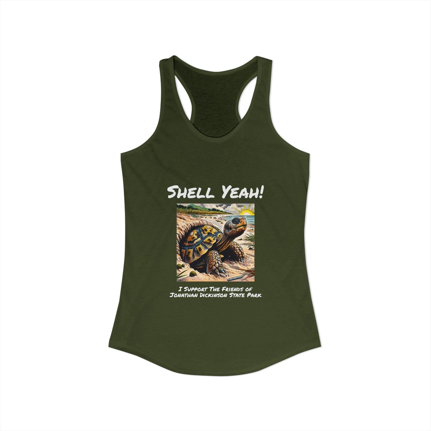 Shell Yeah - Ideal Racerback Tank