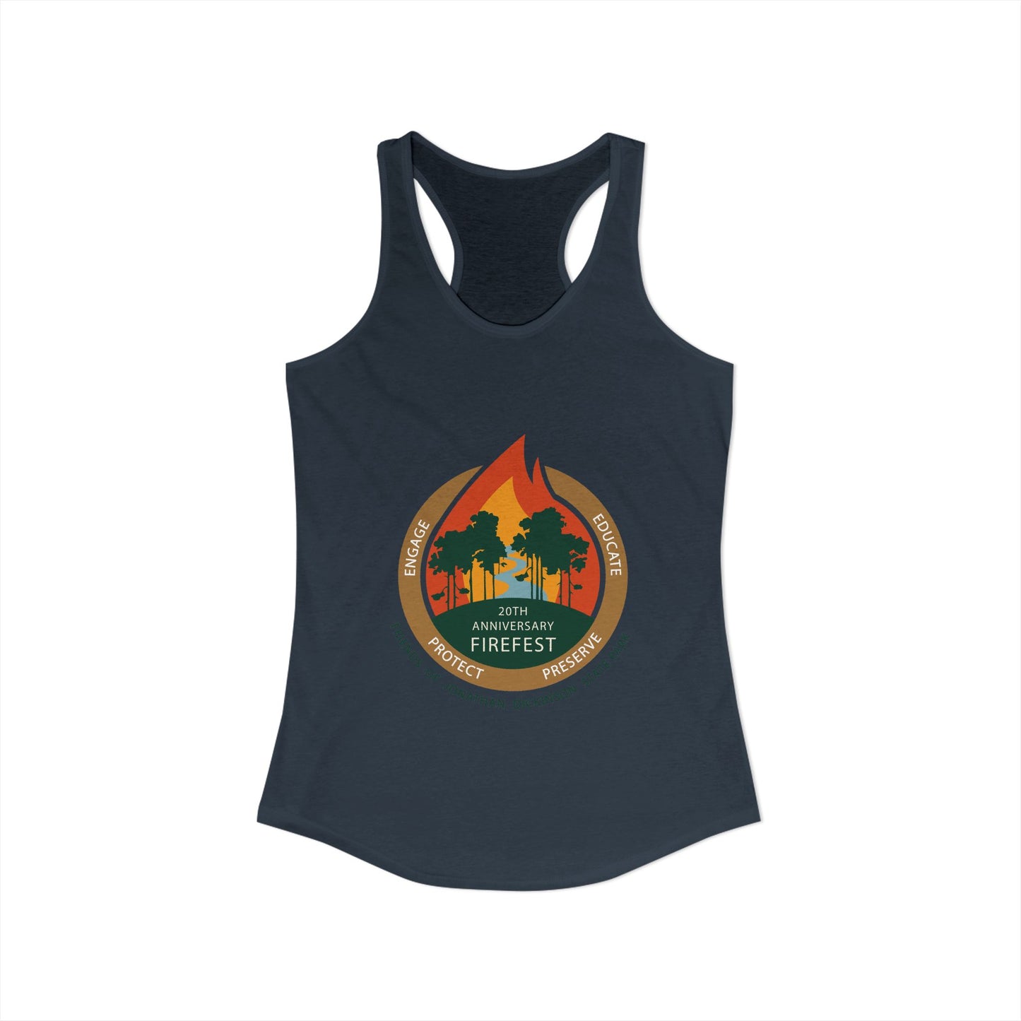 FireFest - Ideal Racerback Tank