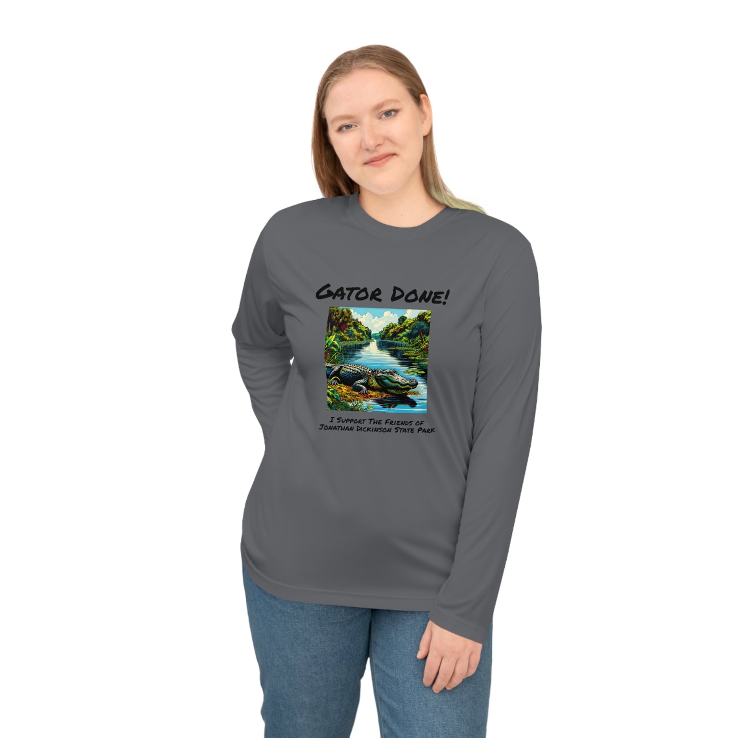 Gator Done - Unisex Performance Long Sleeve Shirt