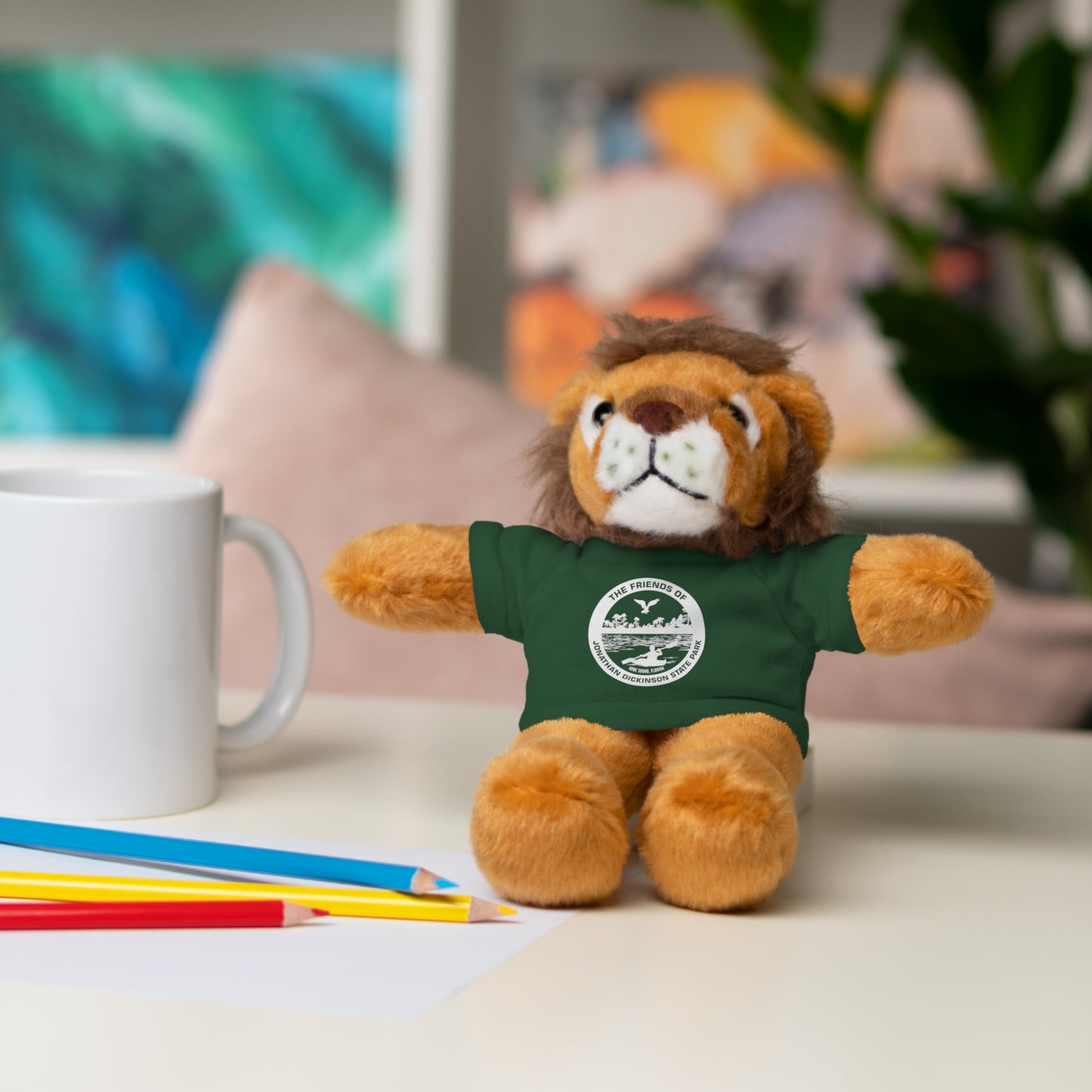 Stuffed Animals with Friends Logo Tee