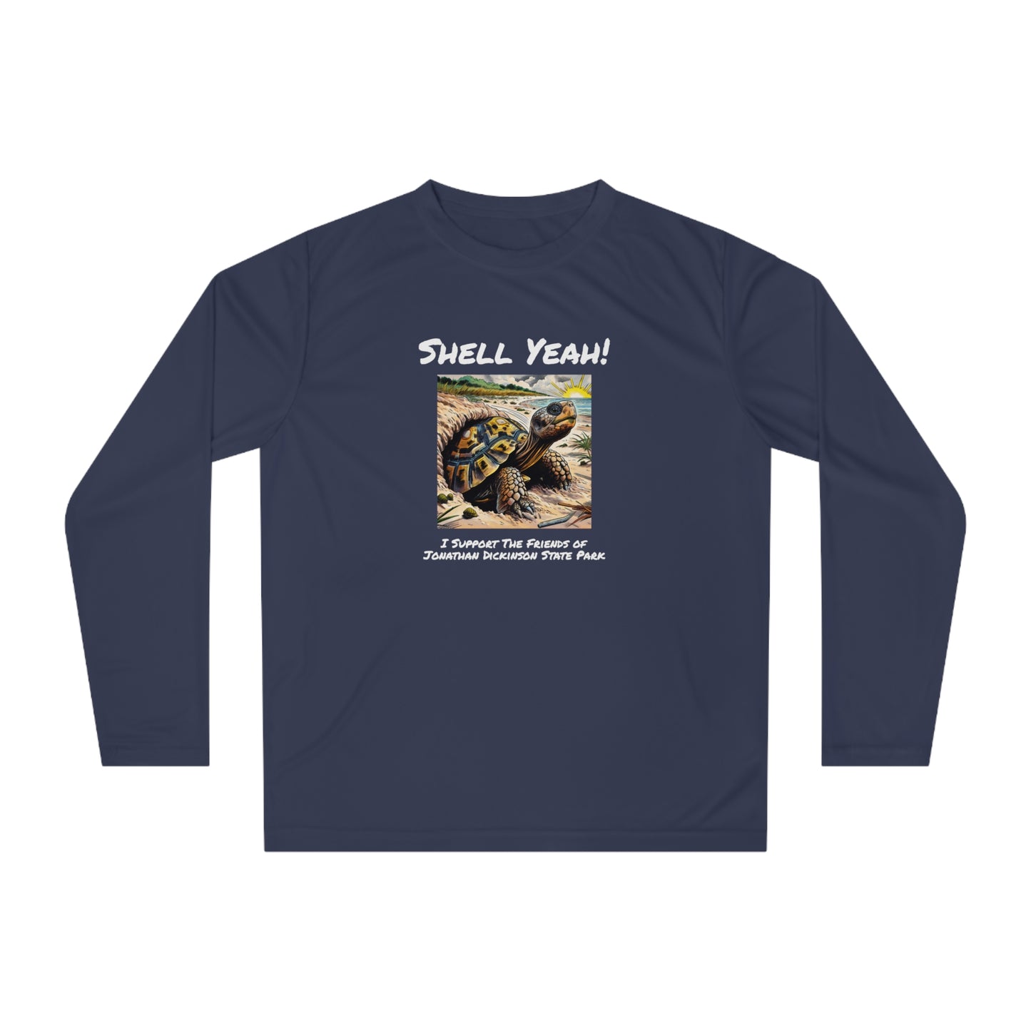 Shell Yeah - Unisex Performance Long Sleeve Shirt