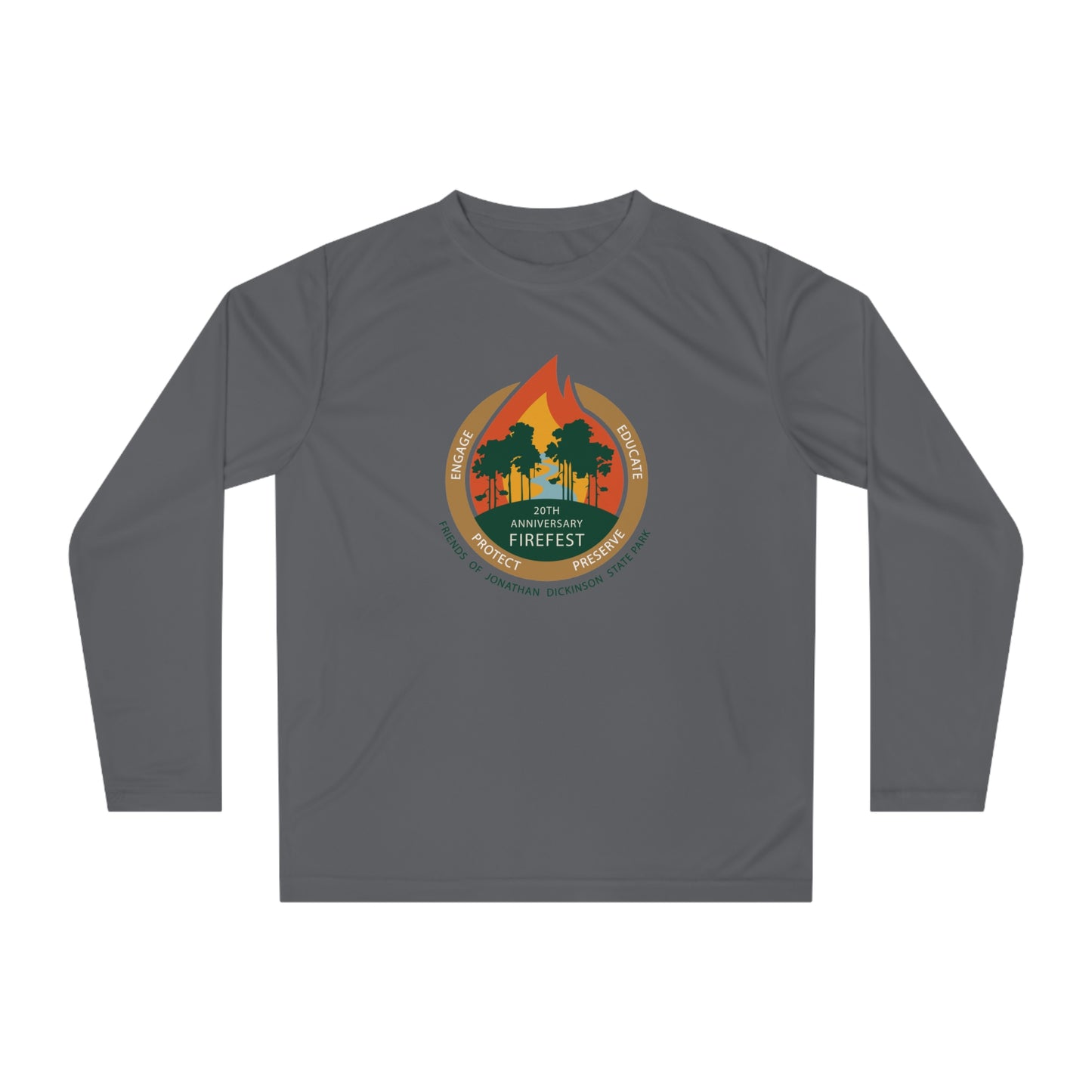 FireFest 2025 - Unisex Performance Long Sleeve Shirt