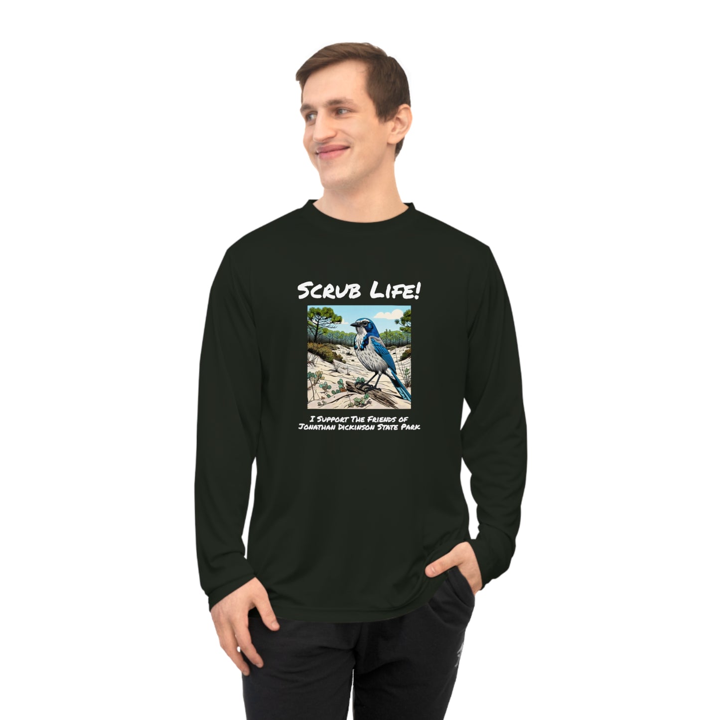Scrub Life - Unisex Performance Long Sleeve Shirt