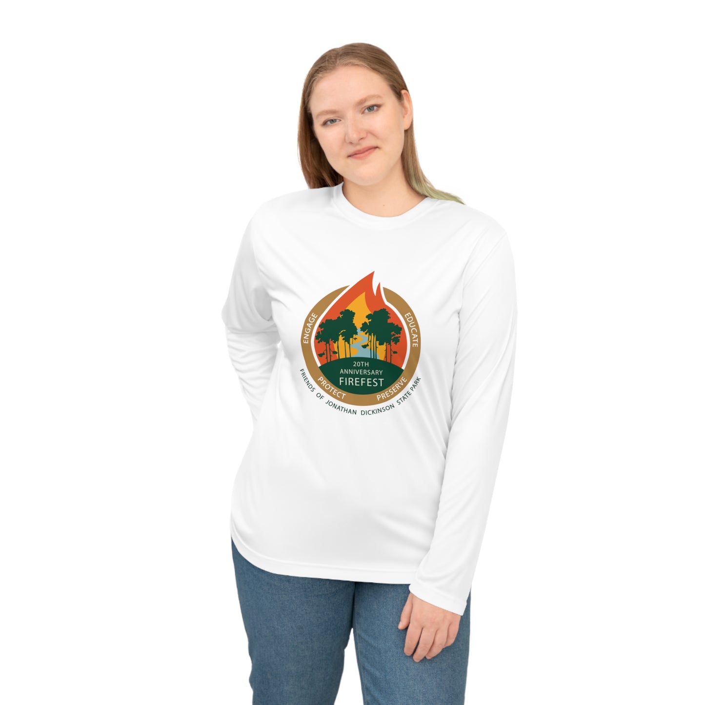 FireFest 2025 - Unisex Performance Long Sleeve Shirt