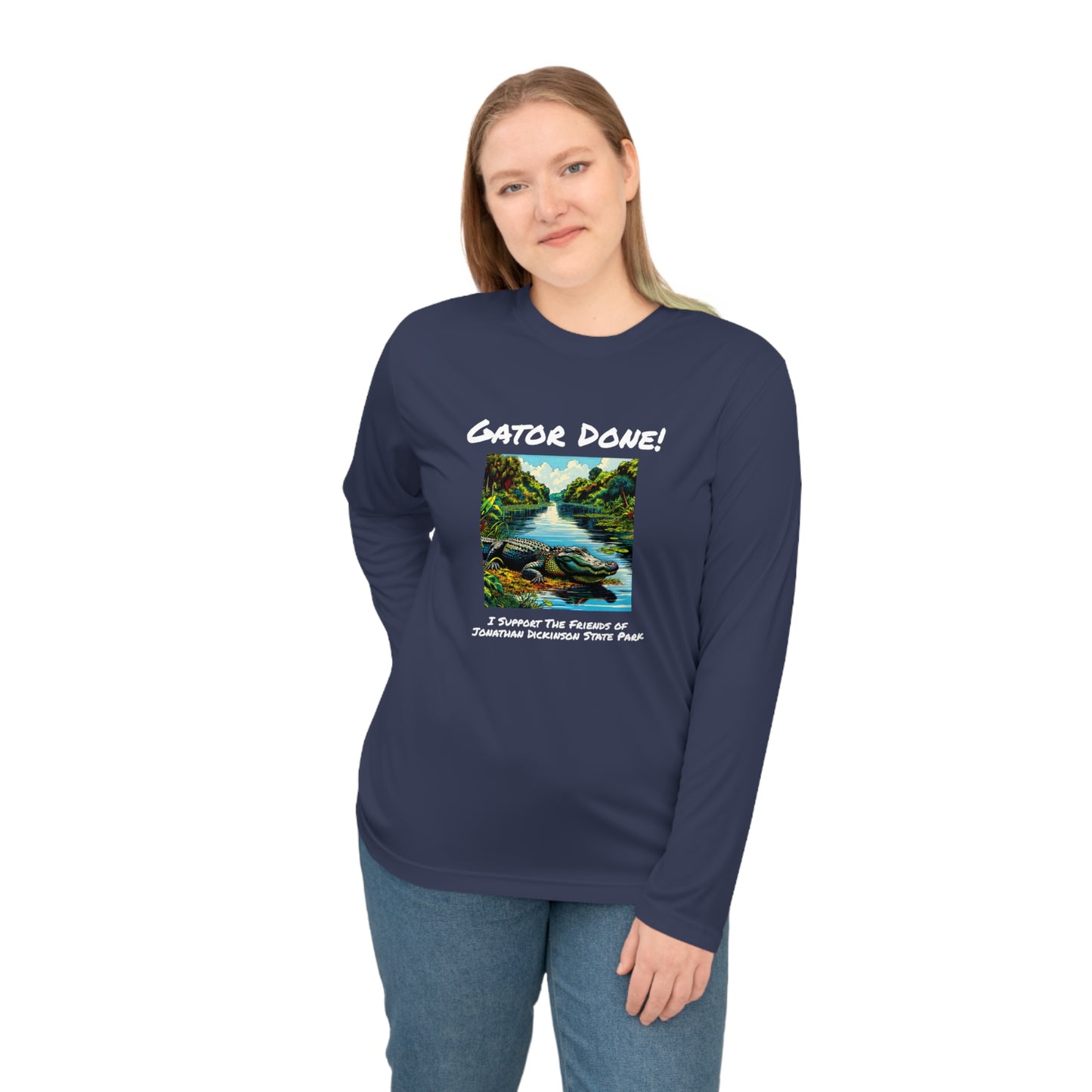 Gator Done - Unisex Performance Long Sleeve Shirt
