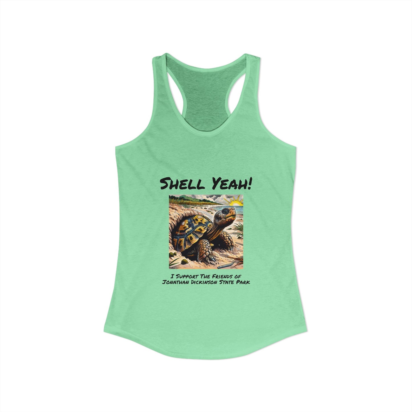 Shell Yeah - Ideal Racerback Tank
