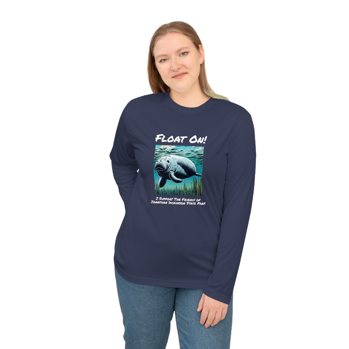 Float On - Unisex Performance Long Sleeve Shirt