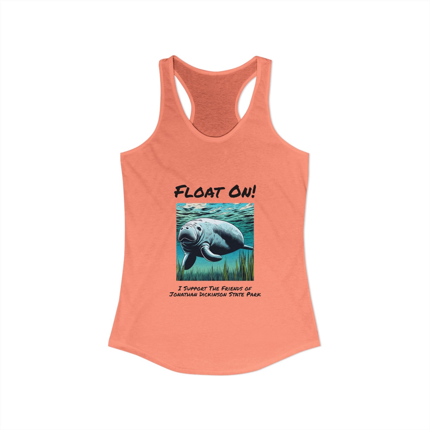 Float On - Ideal Racerback Tank