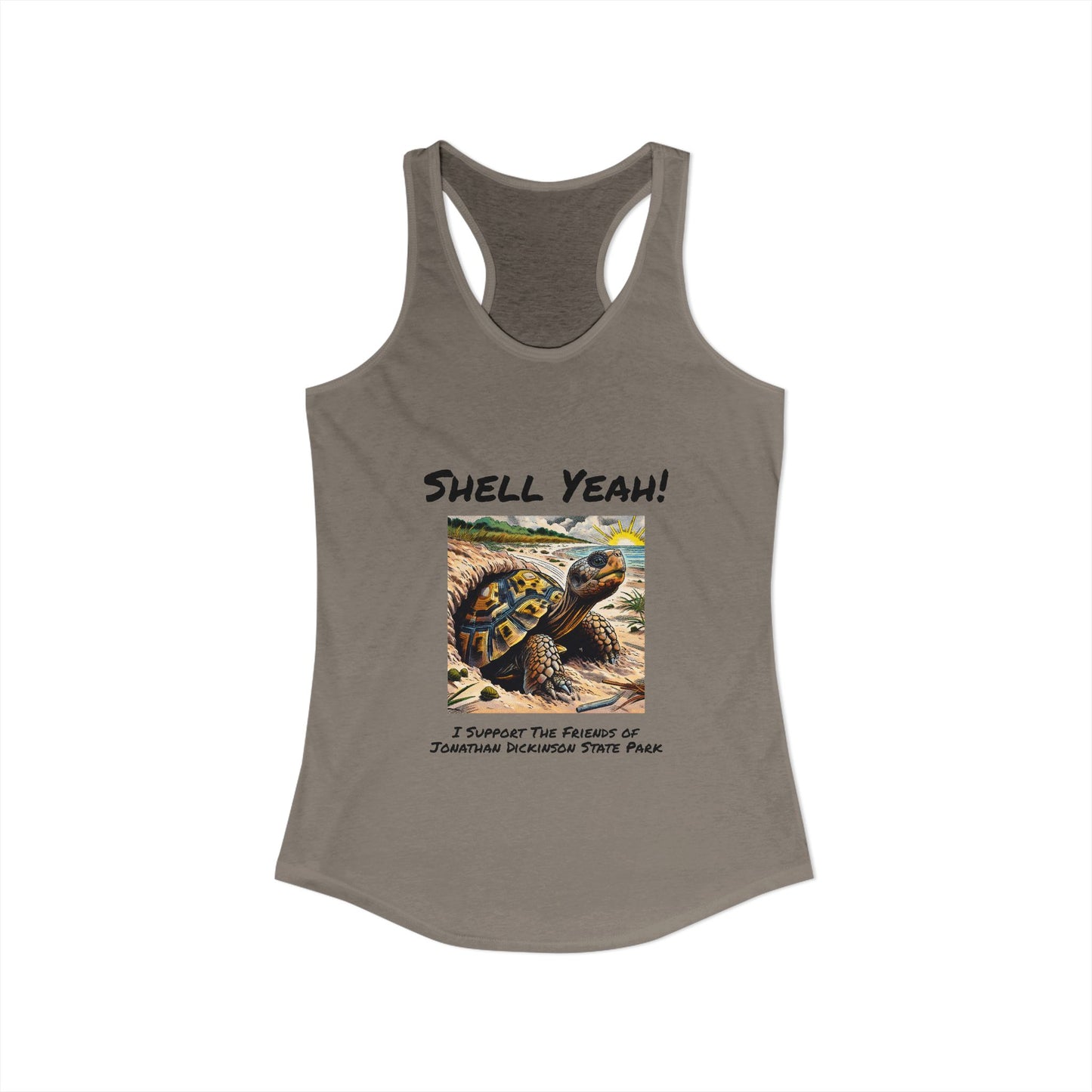 Shell Yeah - Ideal Racerback Tank