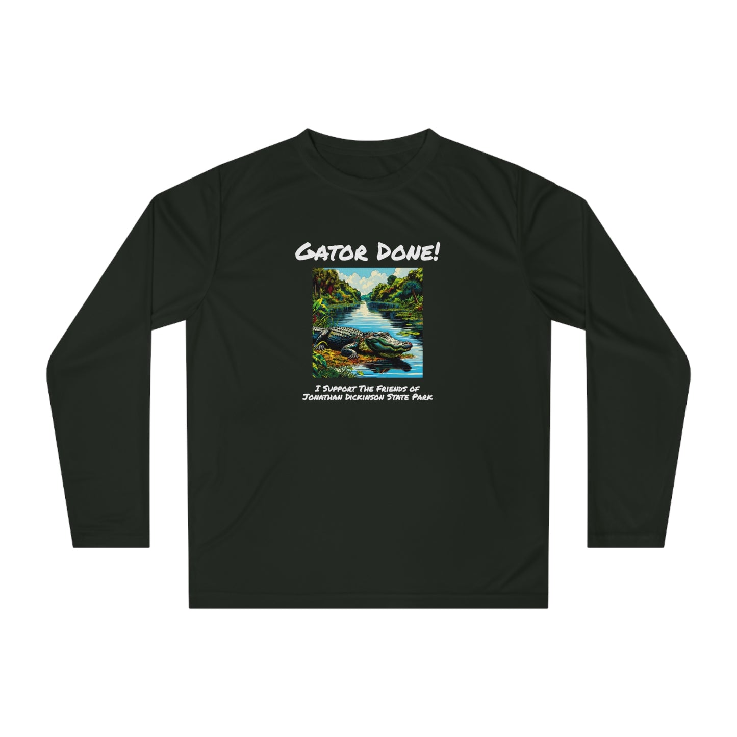 Gator Done - Unisex Performance Long Sleeve Shirt