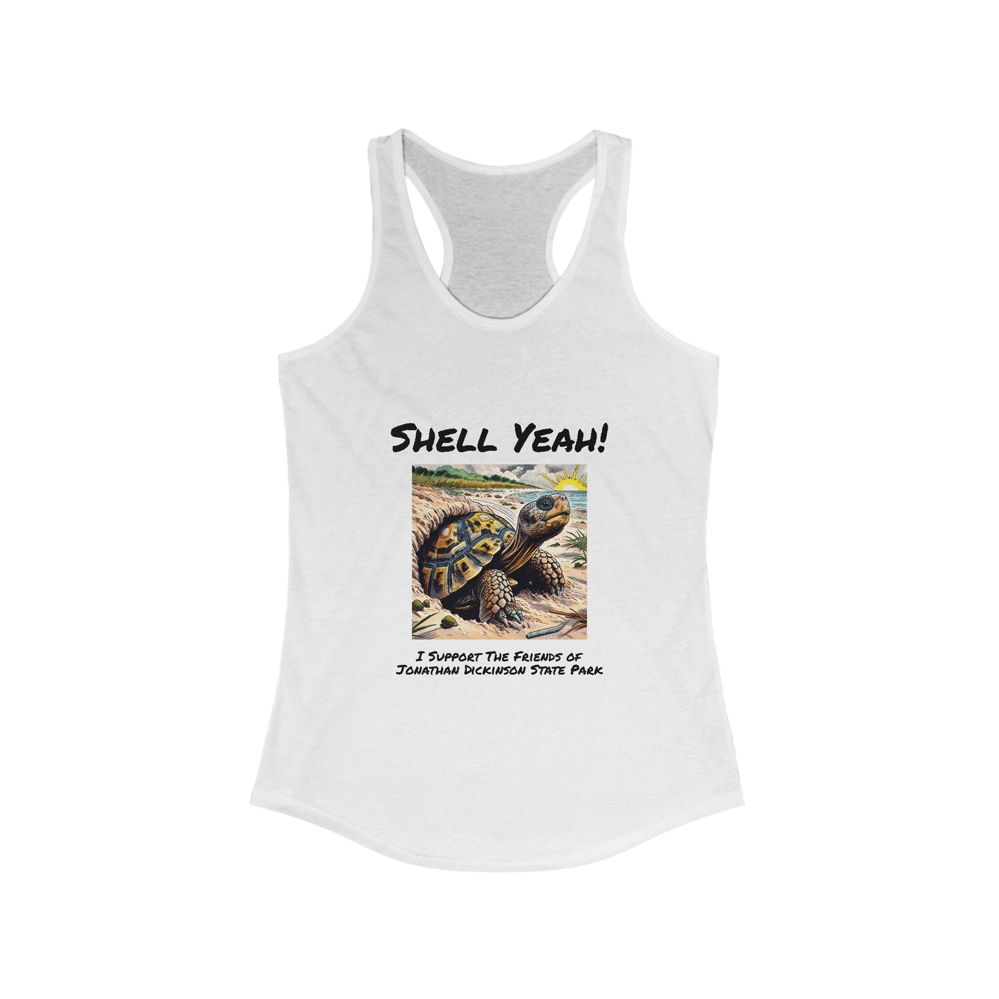 Shell Yeah - Ideal Racerback Tank