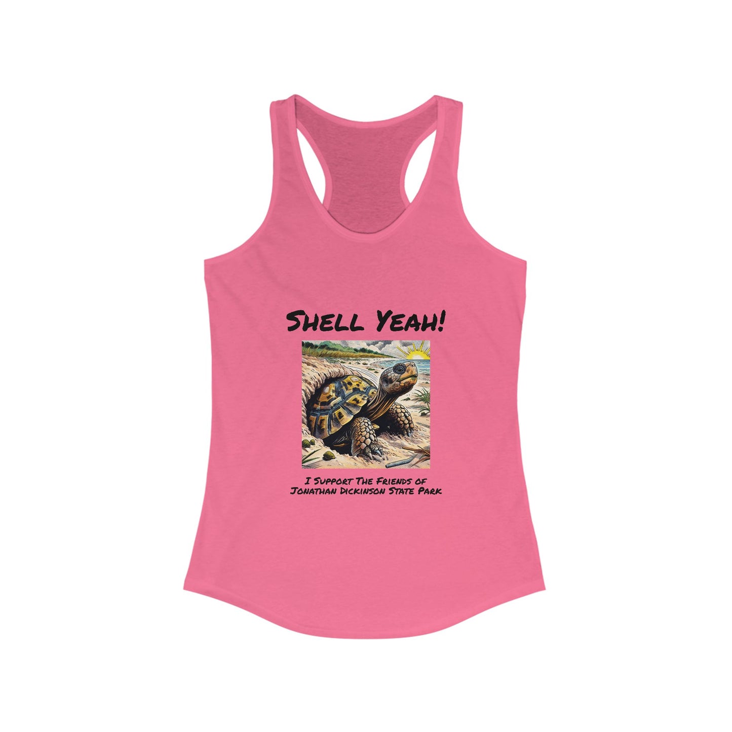 Shell Yeah - Ideal Racerback Tank
