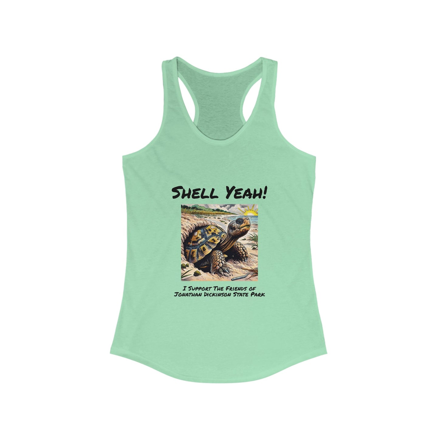 Shell Yeah - Ideal Racerback Tank