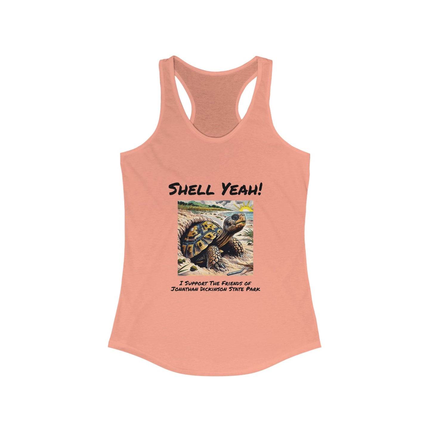Shell Yeah - Ideal Racerback Tank