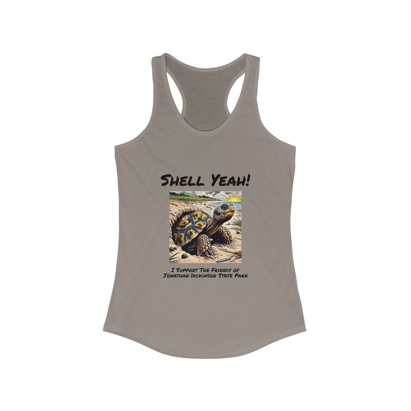 Shell Yeah - Ideal Racerback Tank