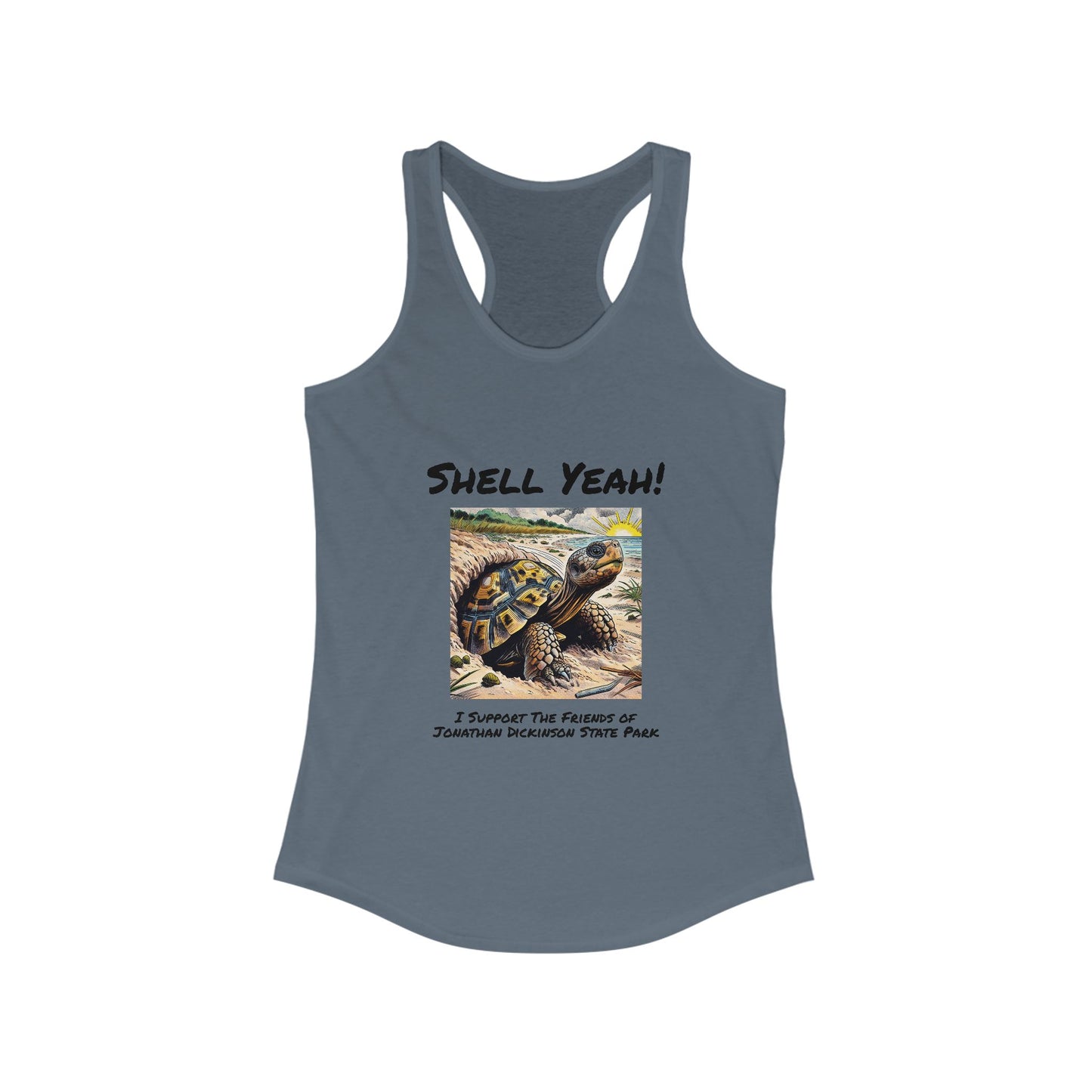 Shell Yeah - Ideal Racerback Tank