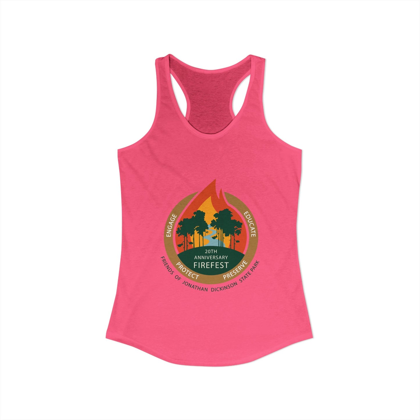 FireFest - Ideal Racerback Tank